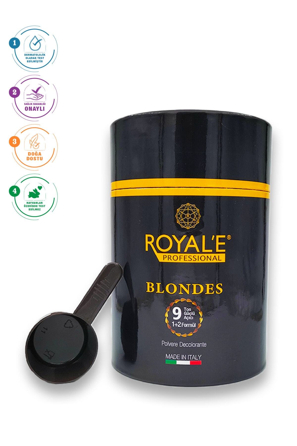royale professional Bleaching Powder - Viole Saç Açıcı 500ml — Beyaz 500