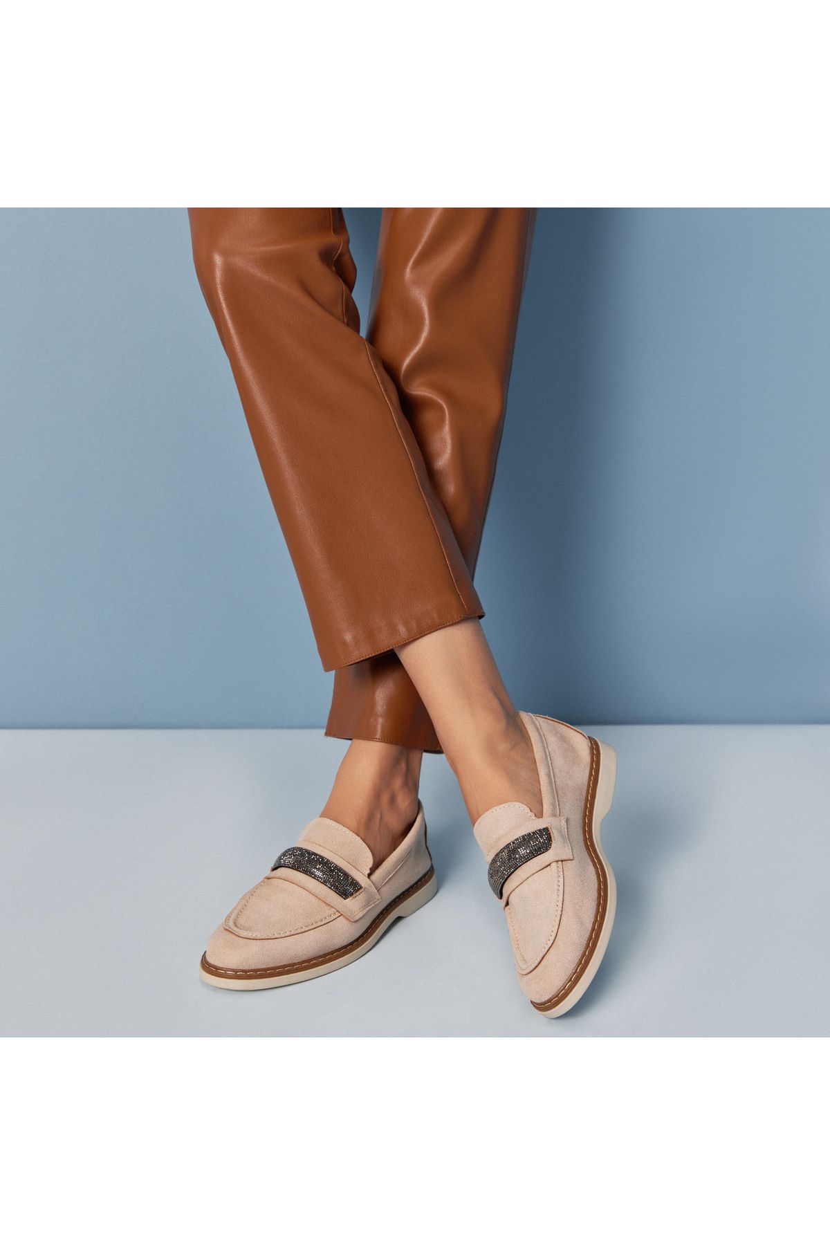 Women's seaport tri tone penny new arrivals loafer