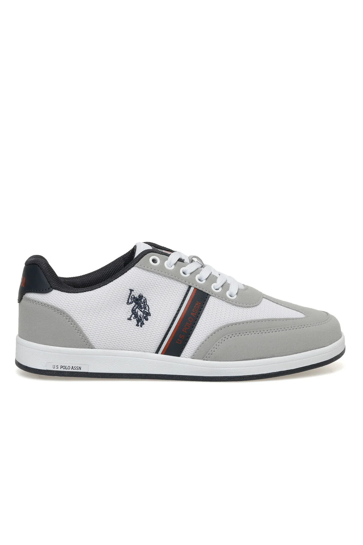 کفش U.S. Polo Assn. یو اس پولو مردانه طوسی برزنتی اورجینال - تصویر 2