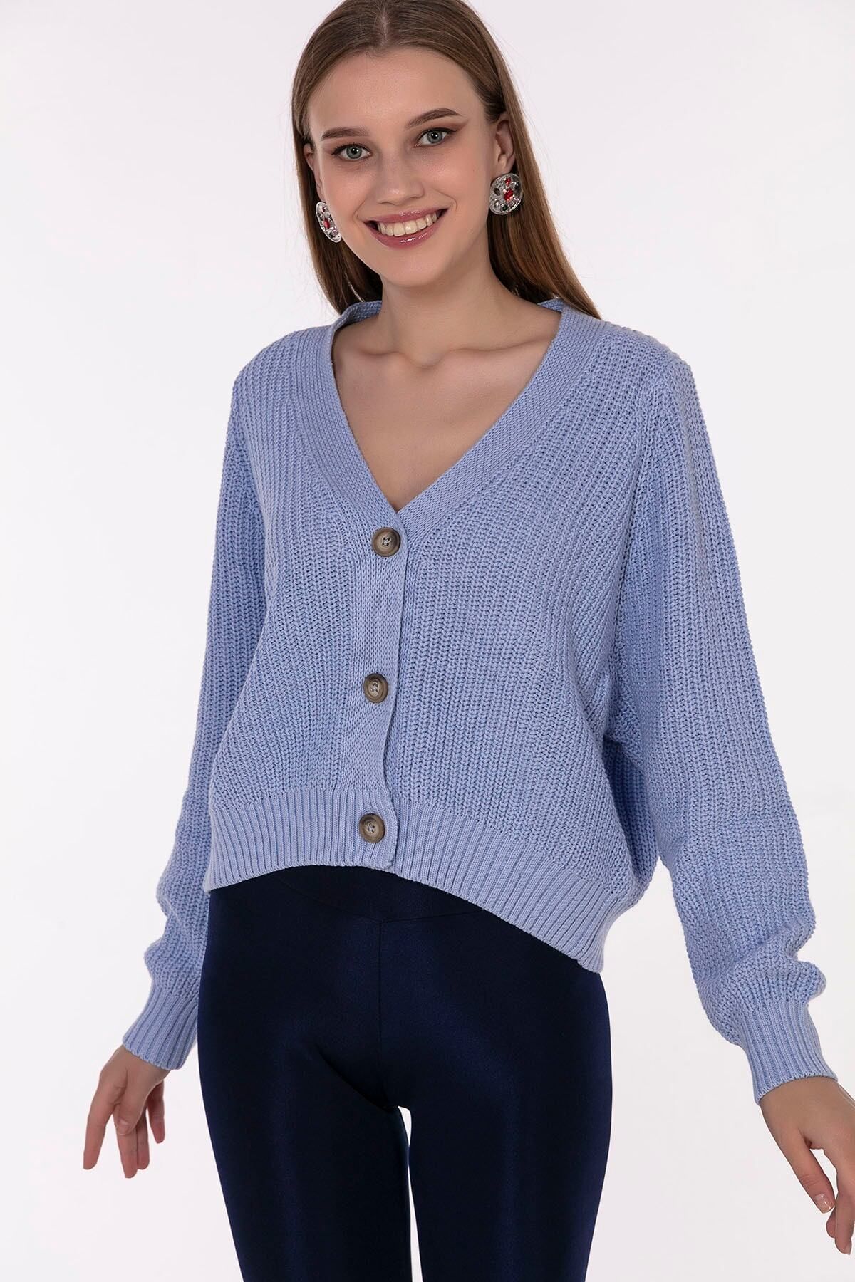 INFINITO FASHION-سترة تريكو نسائية 2101ıf 8817154 -1-4 8