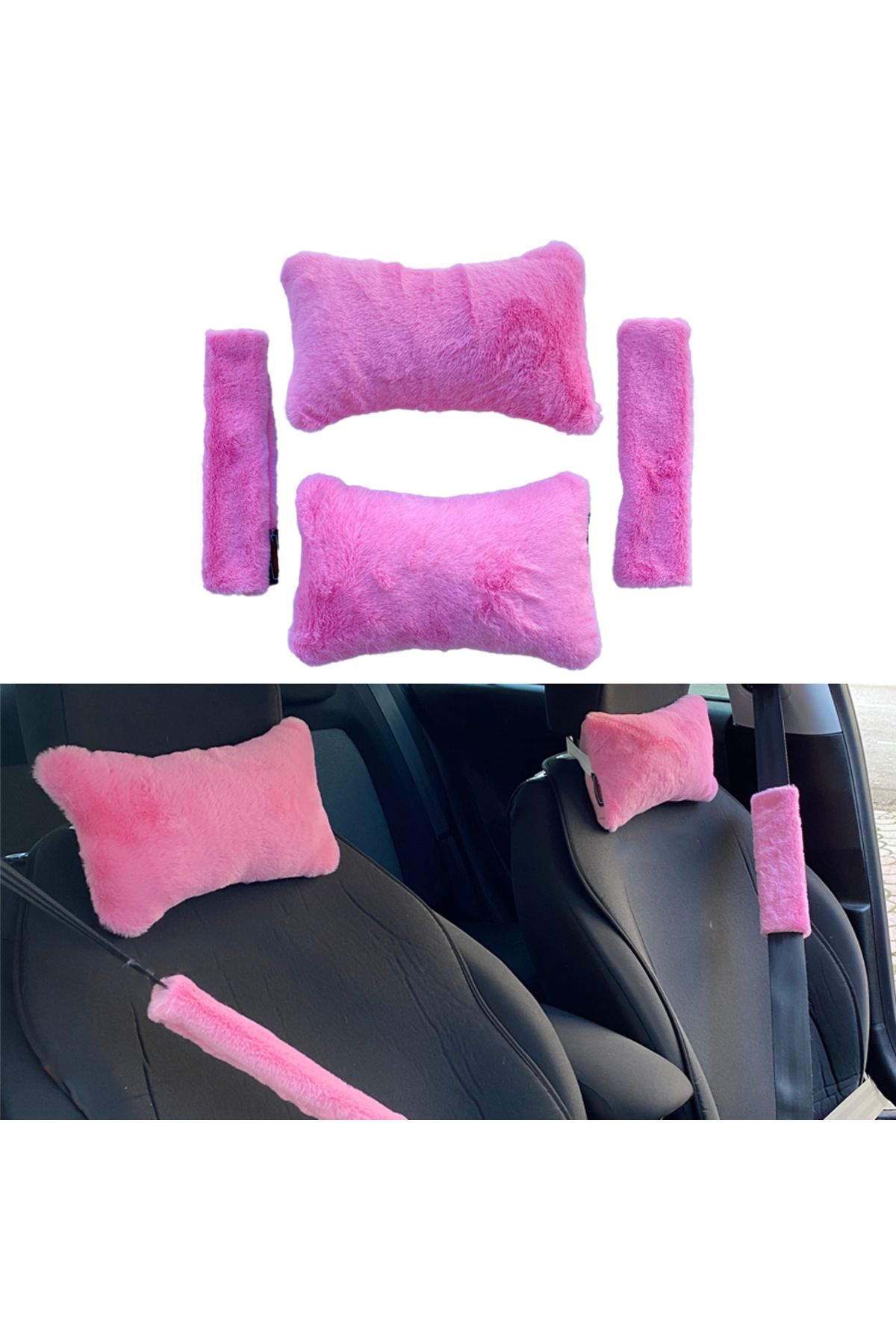 Pillow for seat top belt