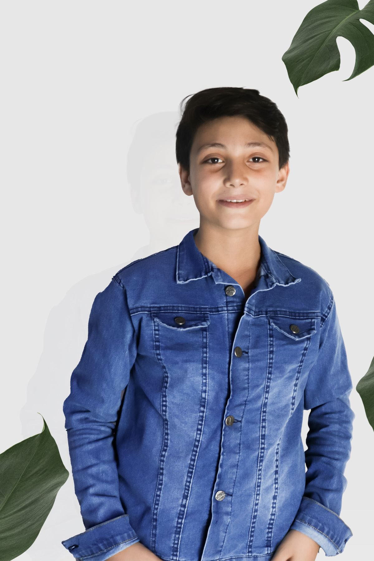 Pa acan Pasacan Denim Button Up Jacket Blue Men Trendyol