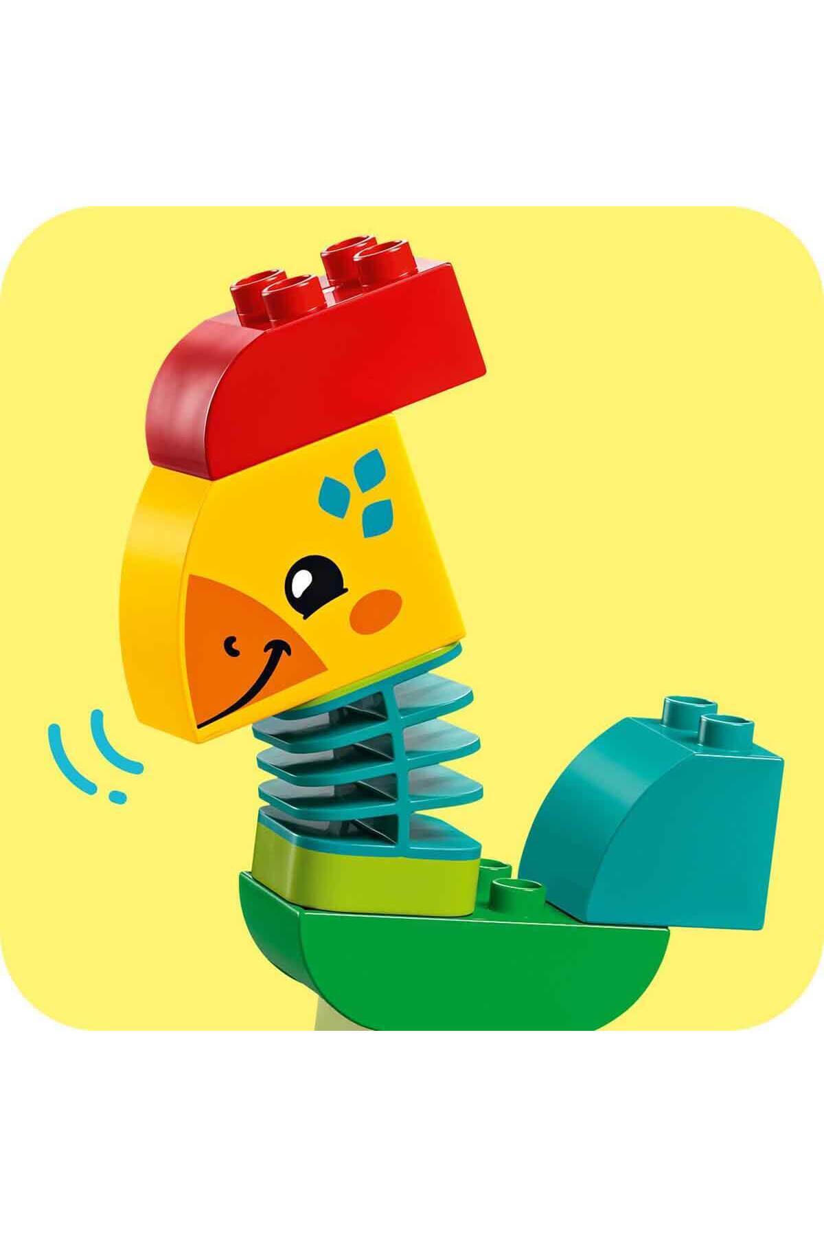 LEGO DUPLO® İlk Hayvan Trenim 10412 - 1 Buçuk Yaş ve Üzeri Çocuklar için Tekerlekli Oyuncak fotoğrafı 5 (önizleme)