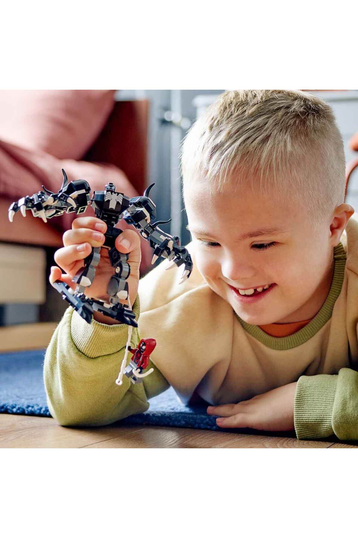 ® مارول ونوم زره رباتیک در برابر مایلز مورالس ۷۶۲۷۶ - ۶ سال به بالا ابرقهرمان Y