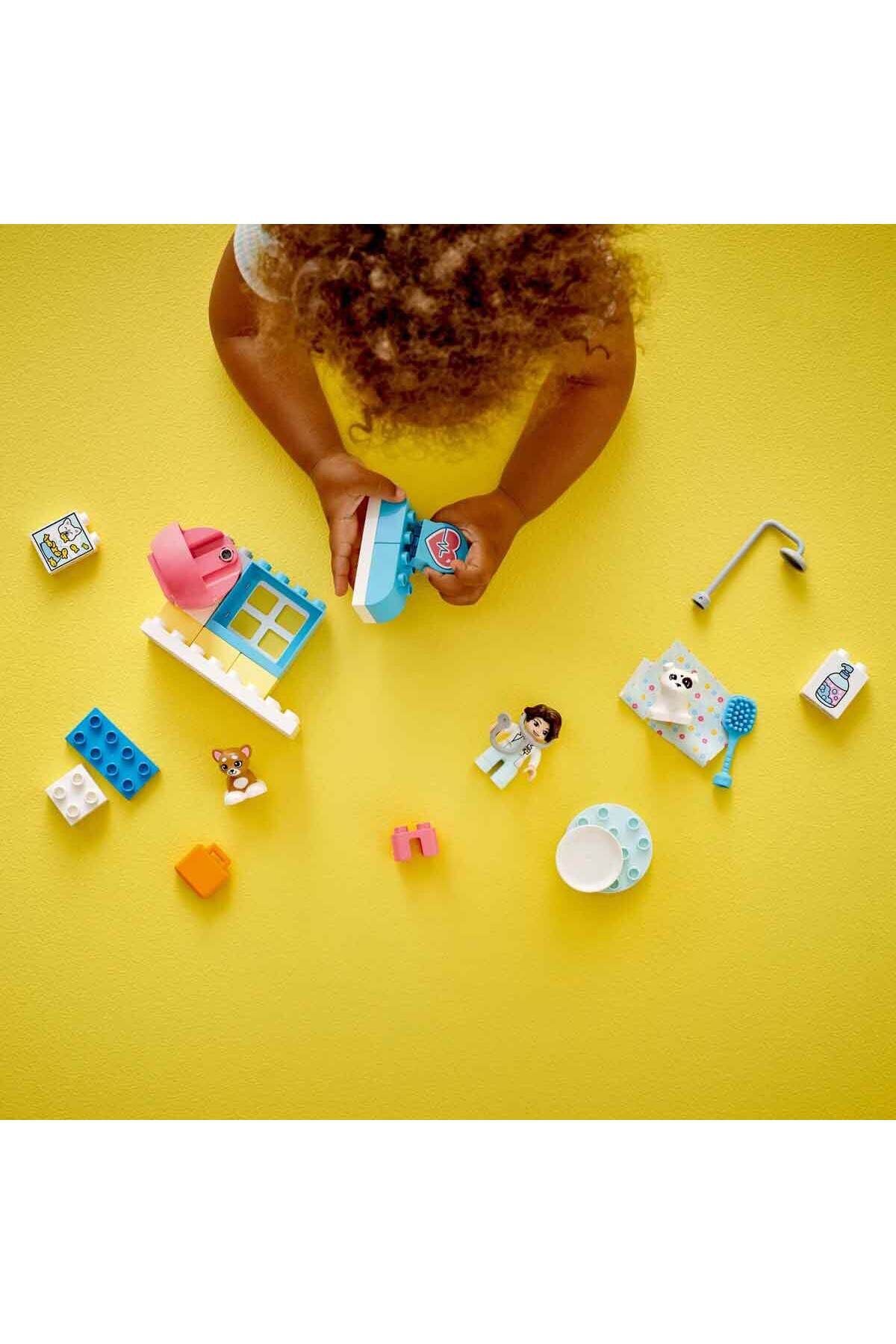 DUPLO® شهر – بازدید از کلینیک دامپزشکی 10438، مناسب برای کودکان ۲ ساله و بالاتر