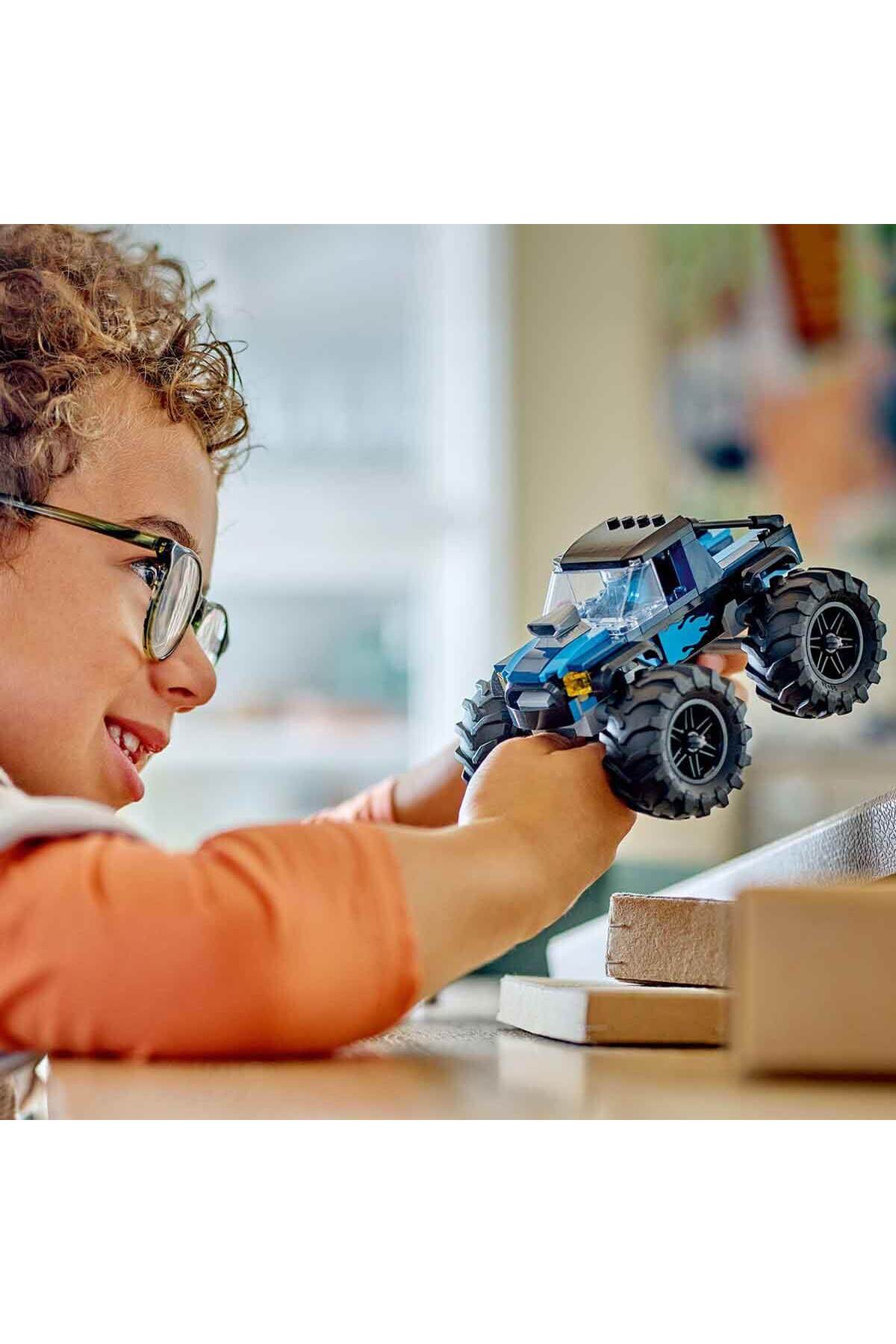 ® City Blue Monster Truck 60402 - خلاقانه با وانت برای کودکان ۵ سال و بالاتر