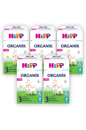 Hipp 3 Organik Keçi Sütü Bazlı Devam Sütü 400 gr X 5 Adet