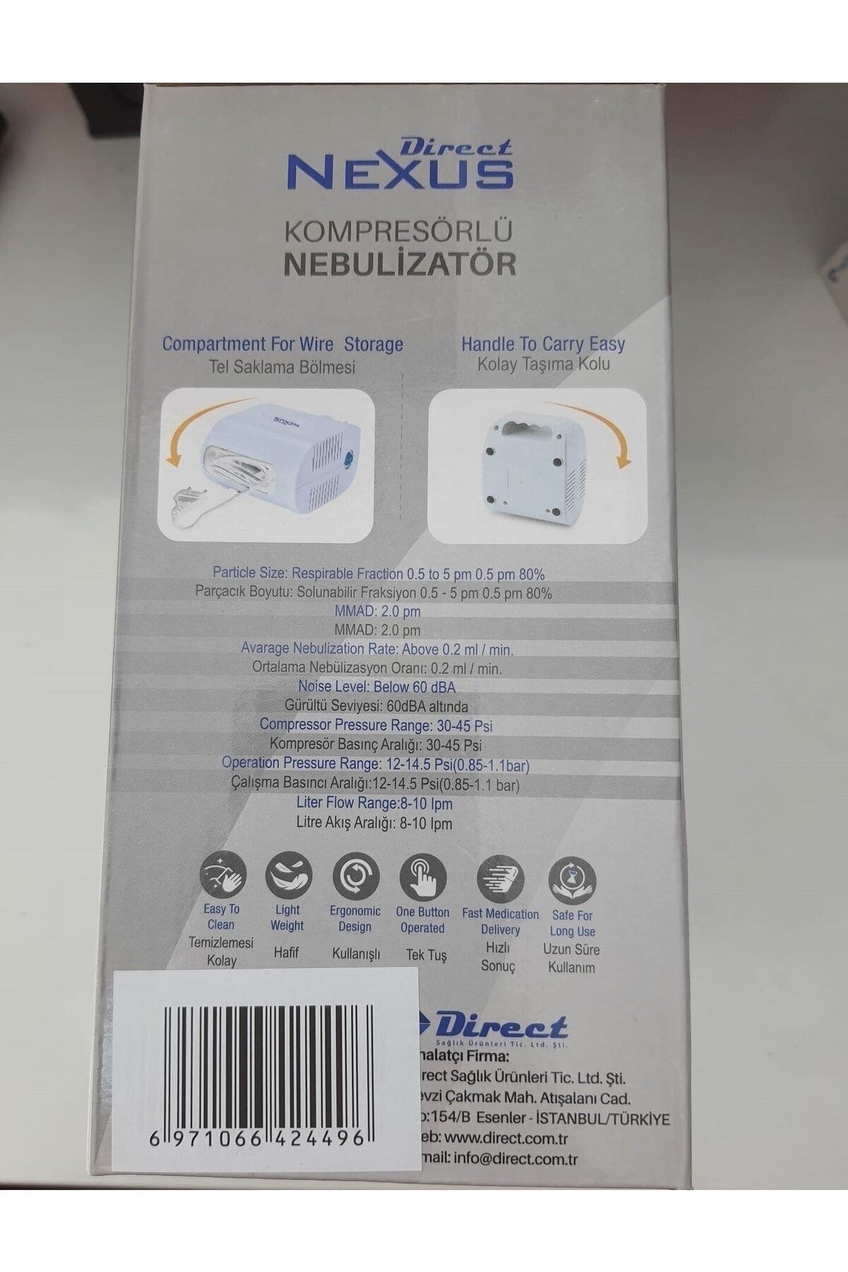 Direct NEXUS Compressor Nebulizer 2