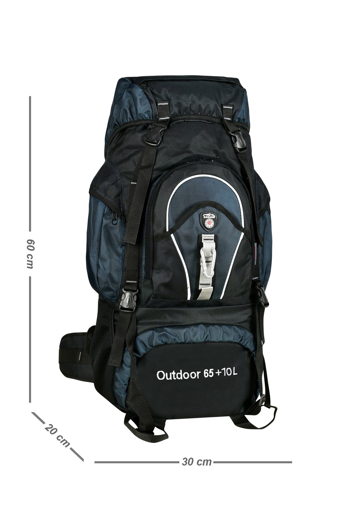 MOUNTAINEER BACKPACK OUTDOOR 65+10LT