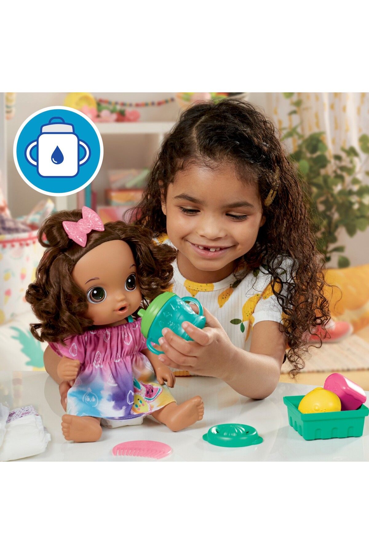 Hasbro-Esmer Baby Alive Fun Slits with My Baby 3