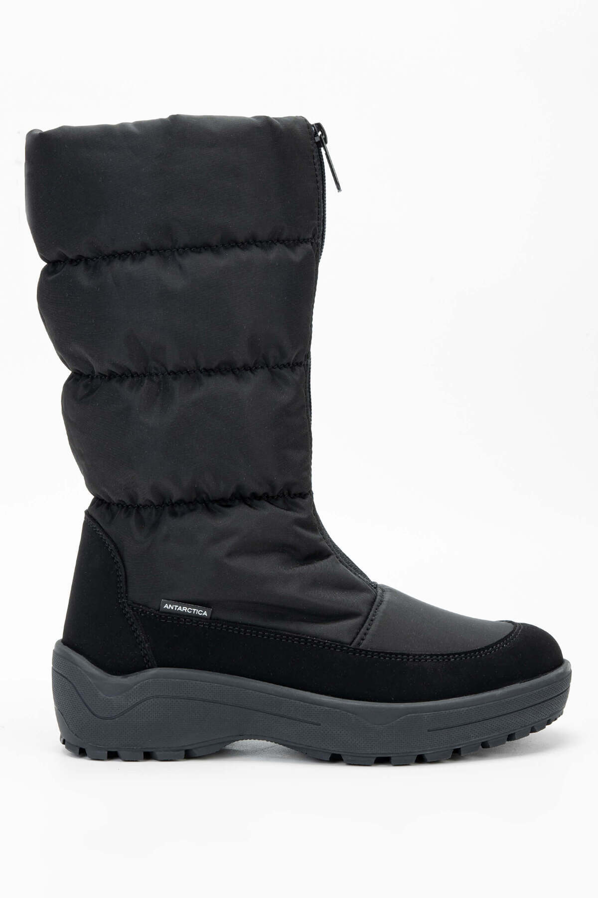 تامر تانجا چکمه‌های برفی مشکی پارچه‌ای زنانه EFFETRE