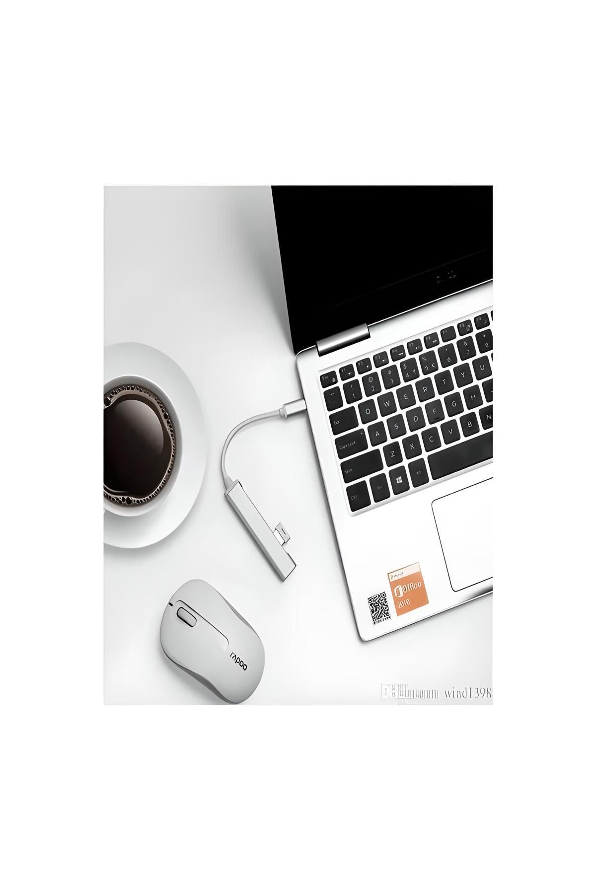 ulu-Type-C to USB 4 Port Multiplexer Compatible with Macbook - High Speed Data Transfer 5