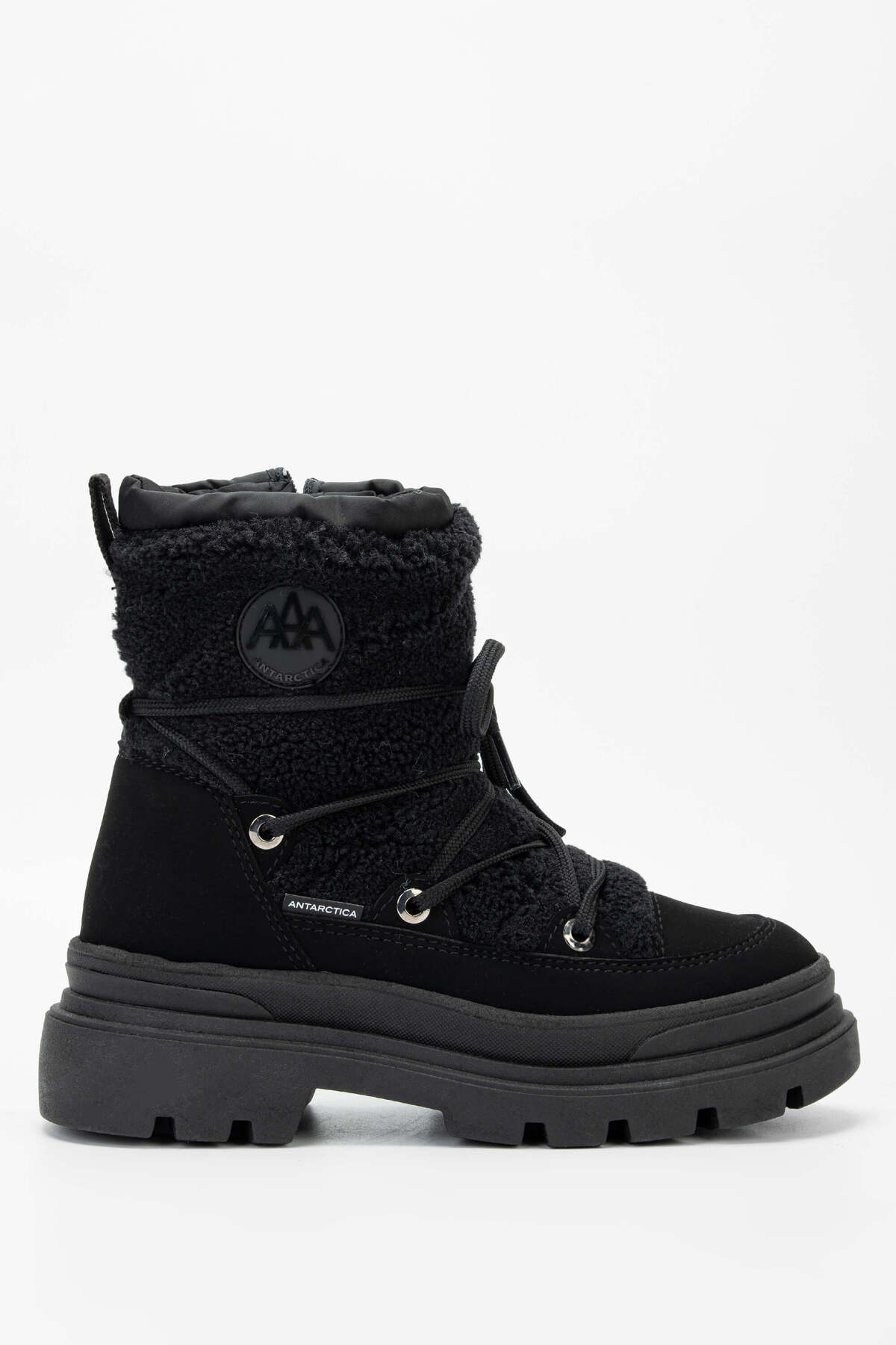 تامر تانجا چکمه‌های برفی مشکی پارچه‌ای زنانه EFFETRE