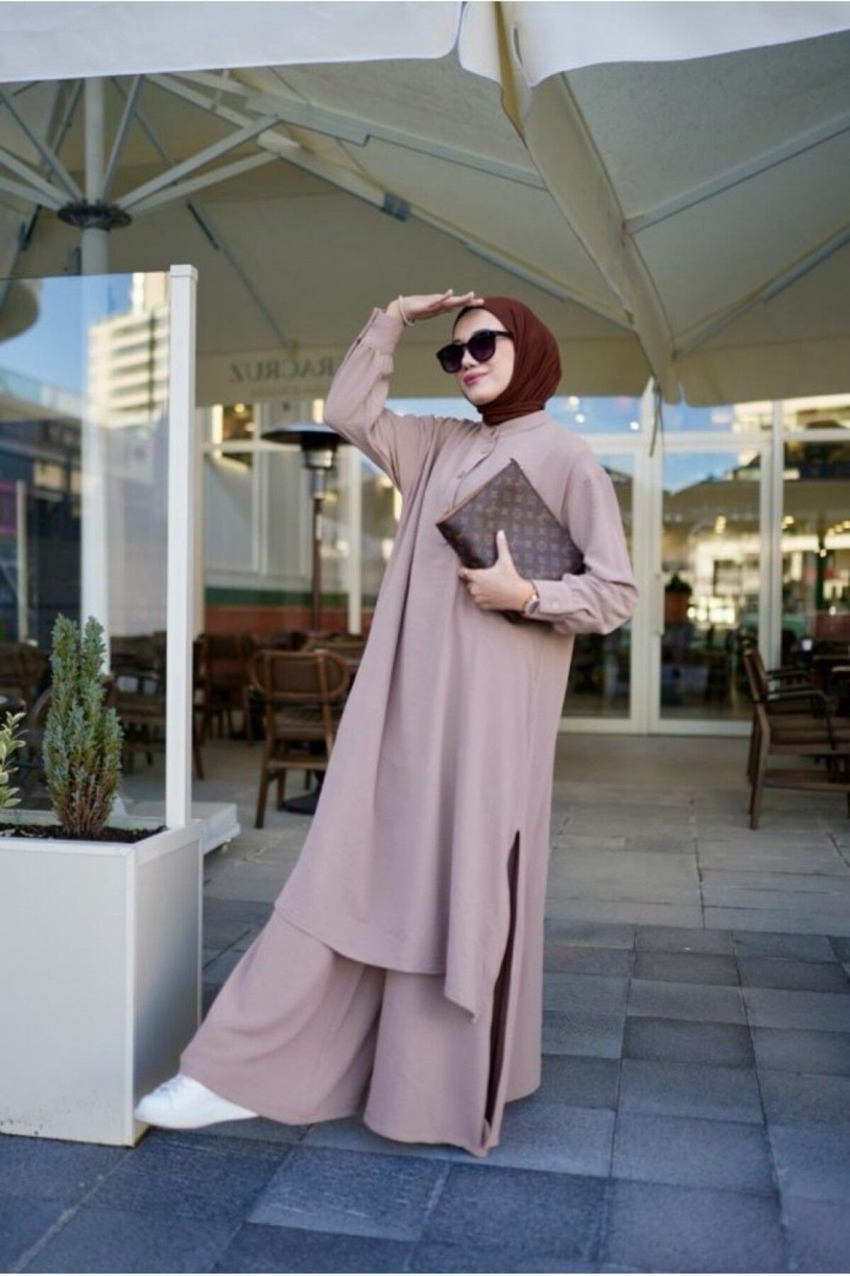 NS Moda-Hijab Saye Set Mink Model-509 3