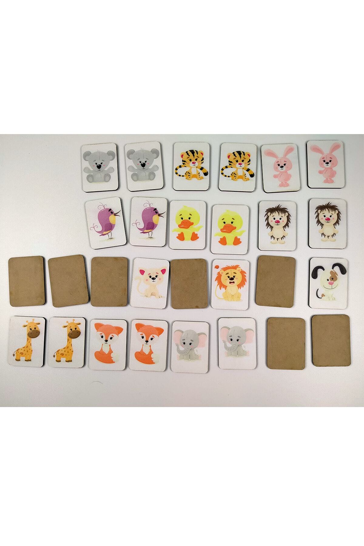 gift plus Ahşap Hafıza Ve Zeka Kartları Eşleştirme Oyunu Çocuk Eğitici Puzzle Yapboz Oyuncak fotoğrafı 6 (önizleme)