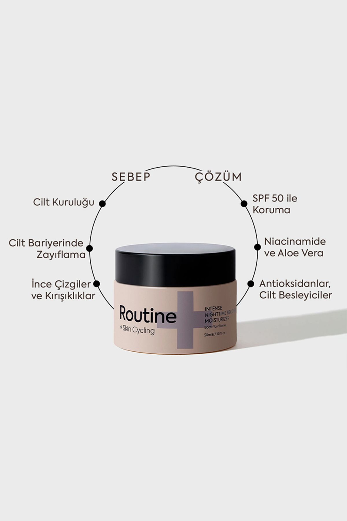 Routine+-Night Cream - Moisturizing and Moisturizing Effect 4