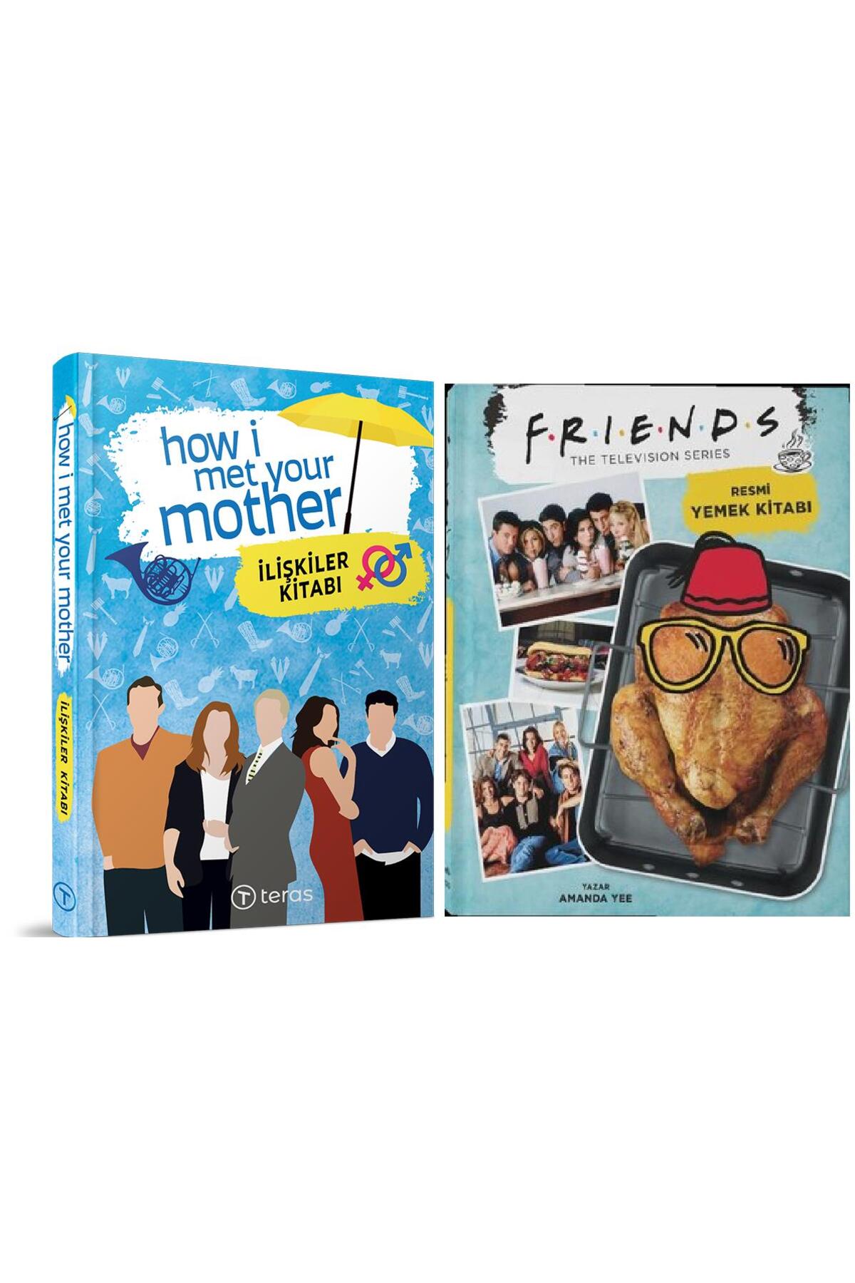 Teras Kitap Friends Yemek Kitabı (Ciltli) + How I Met Your Mother 2 Kitap Takım