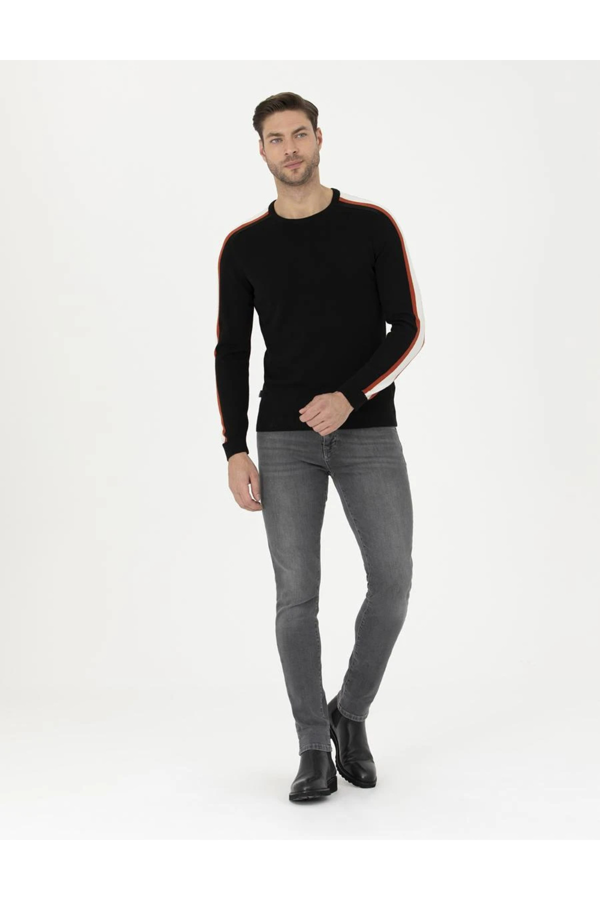 پلیور مردانه راسته آستین بلند | پیر کاردین Pierre Cardin G021SZ0TK.000.1781708 - تصویر 4