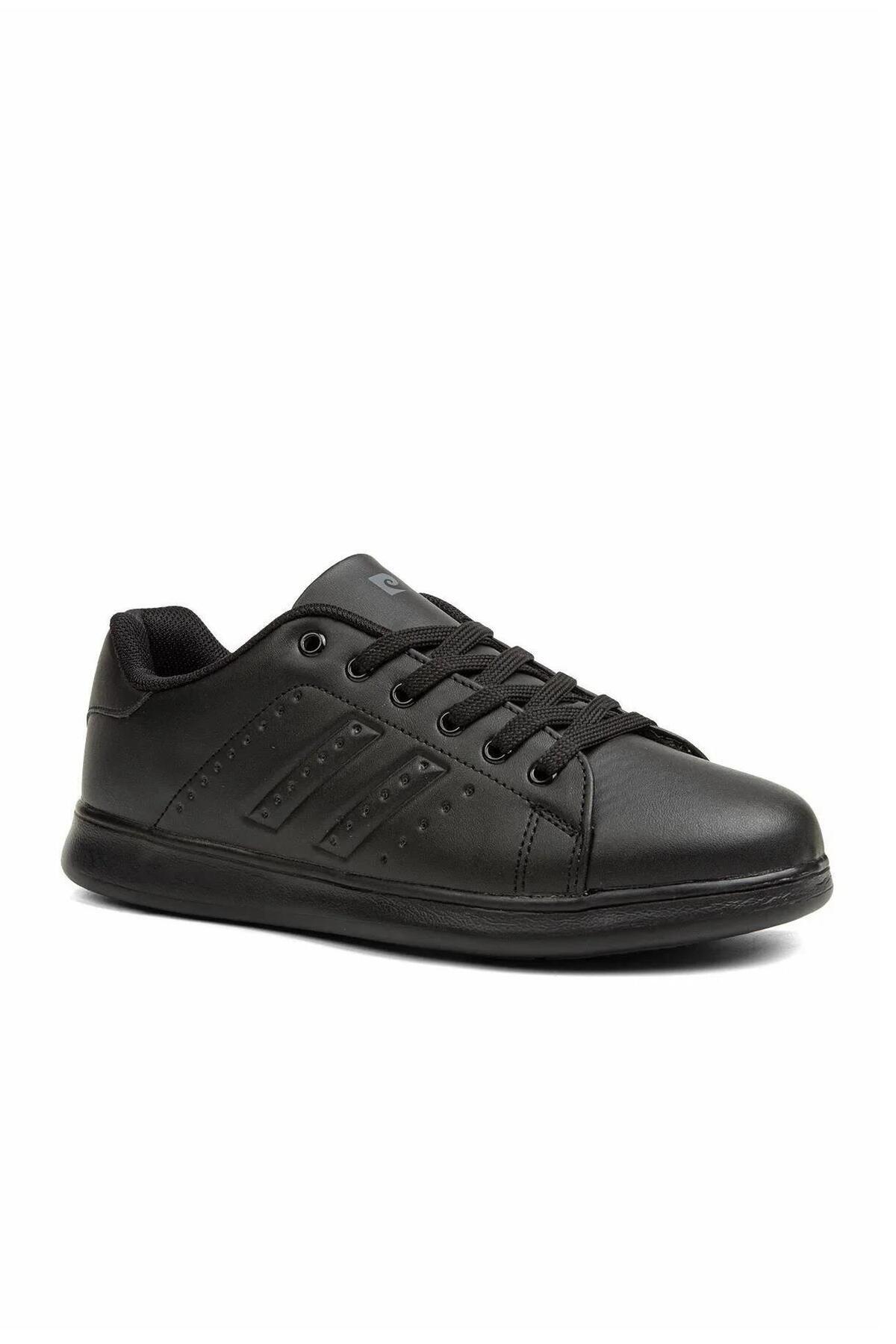 کفش ورزشی زنانه مشکی PCS-10144 پیر کاردین کفش اسنیکر Pierre Cardin