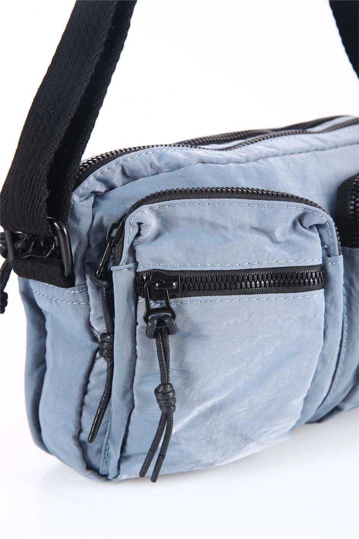 کیف پیام رسان آبی زنانه بند اورجینال Bagist