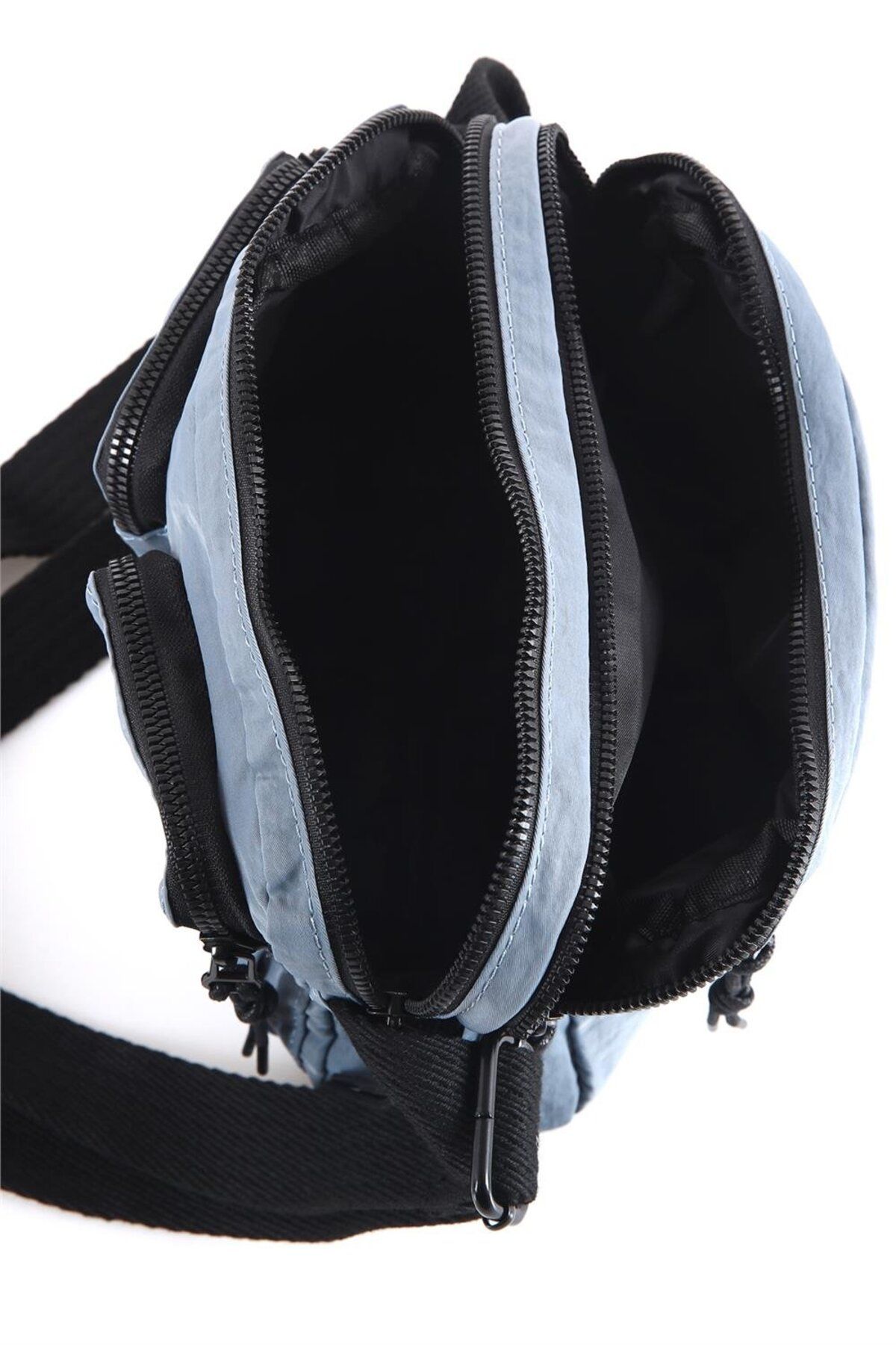 کیف پیام رسان آبی زنانه بند اورجینال Bagist