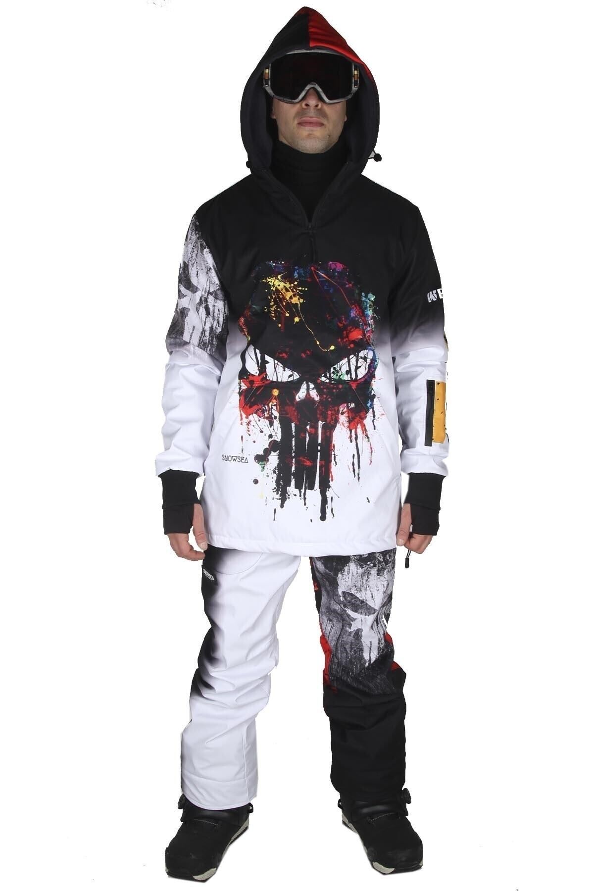 Long tall hoodie ski snowboard store