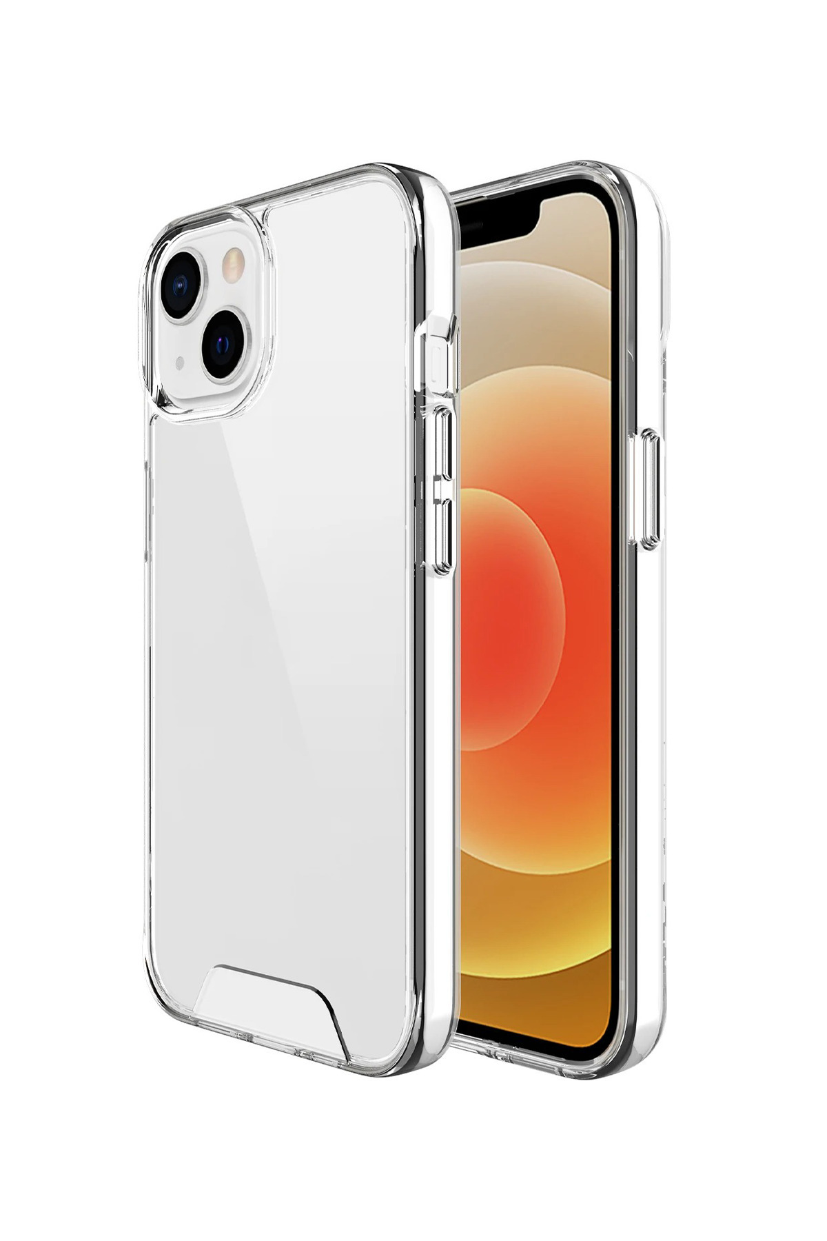 Iphone 15 Case Transparent Shock Absorber Camera Bezel Luxury Premium Button