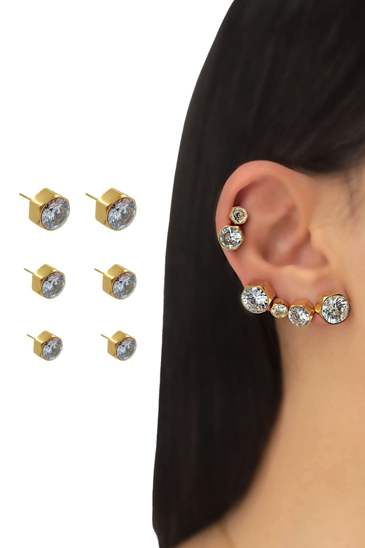 Piece earring discount