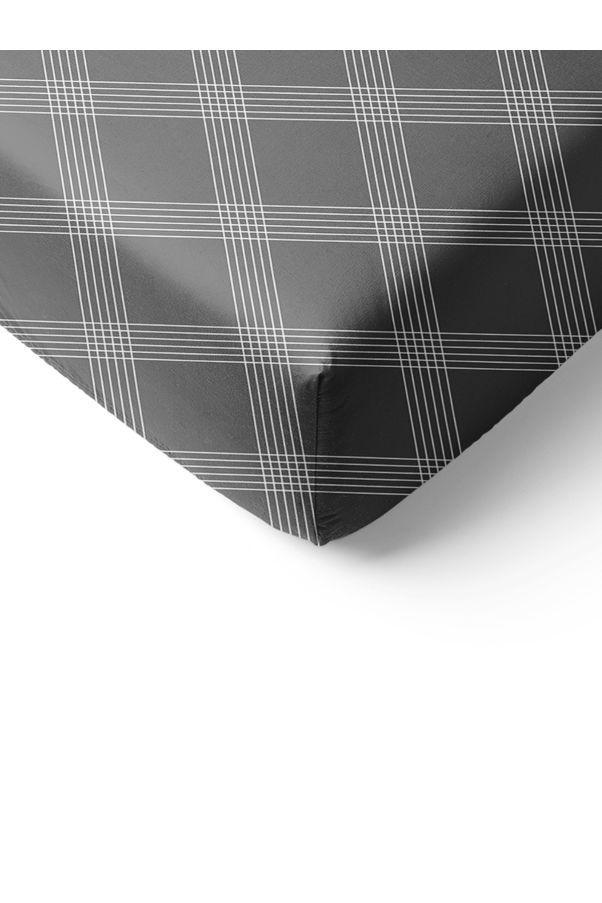 سرویس ملحفه یک نفره  مشکی Evmila | 78280 اورجینال - تصویر 2