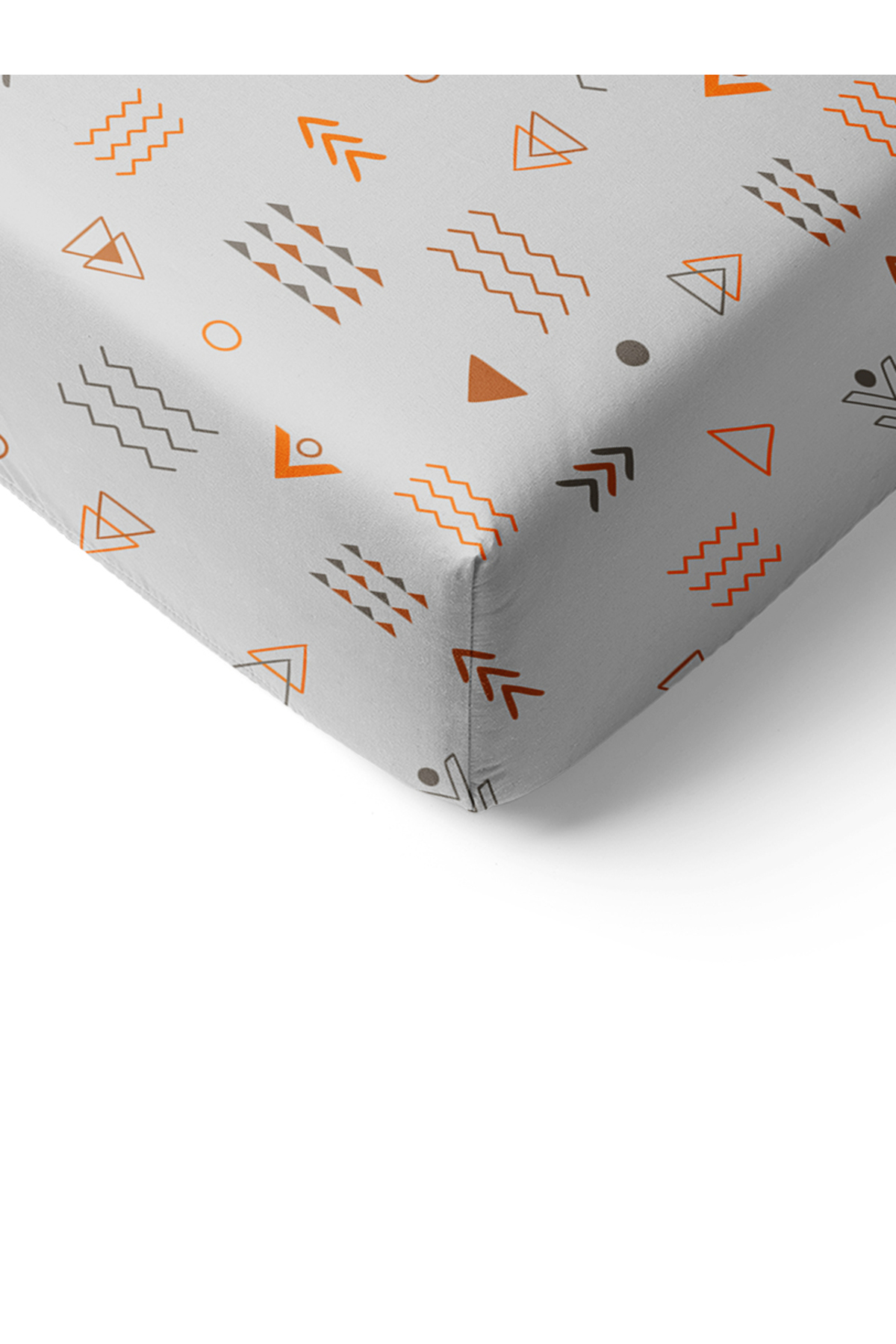 سرویس ملحفه یک نفره  خاکستری Evmila | 78265 اورجینال - تصویر 2