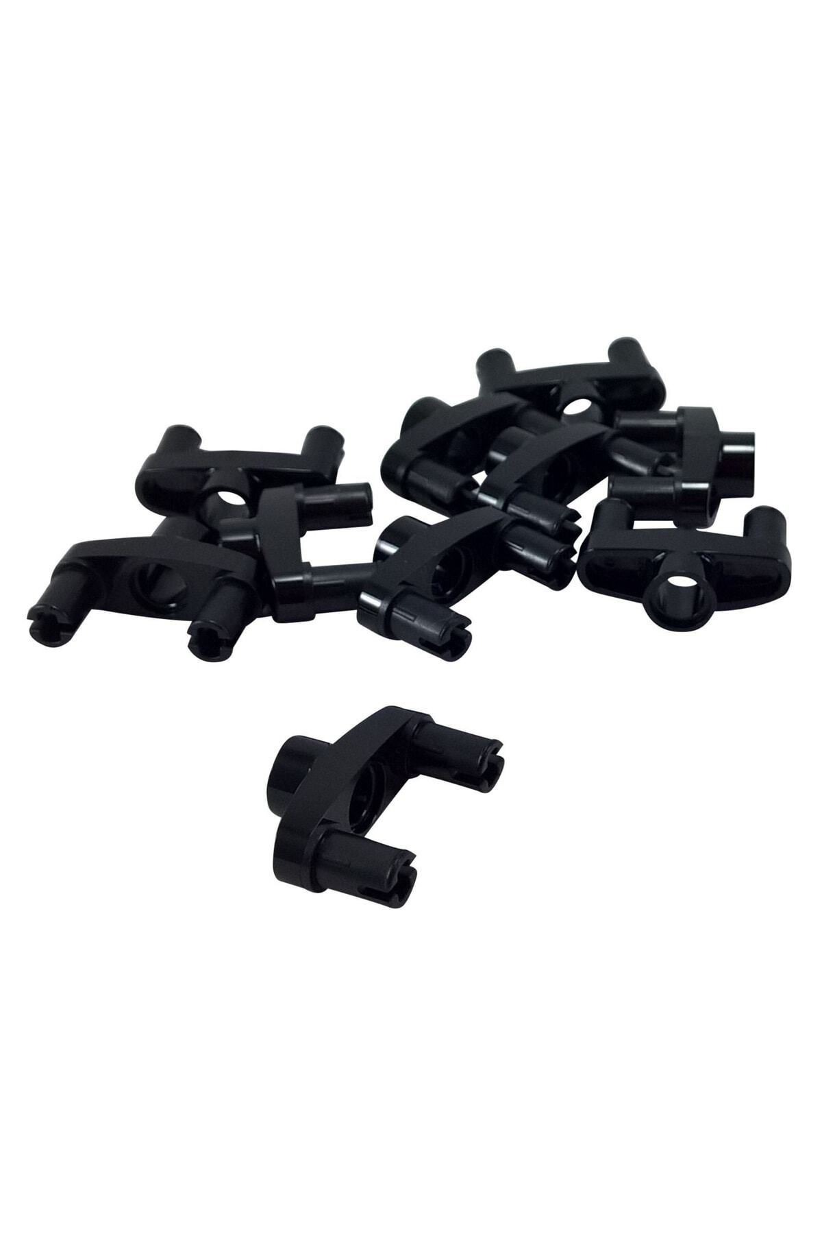 LEGO-Technic Moc Custom - 3l Black Double Pin Perforated Connector, 4 Pieces Will Be Sent 1