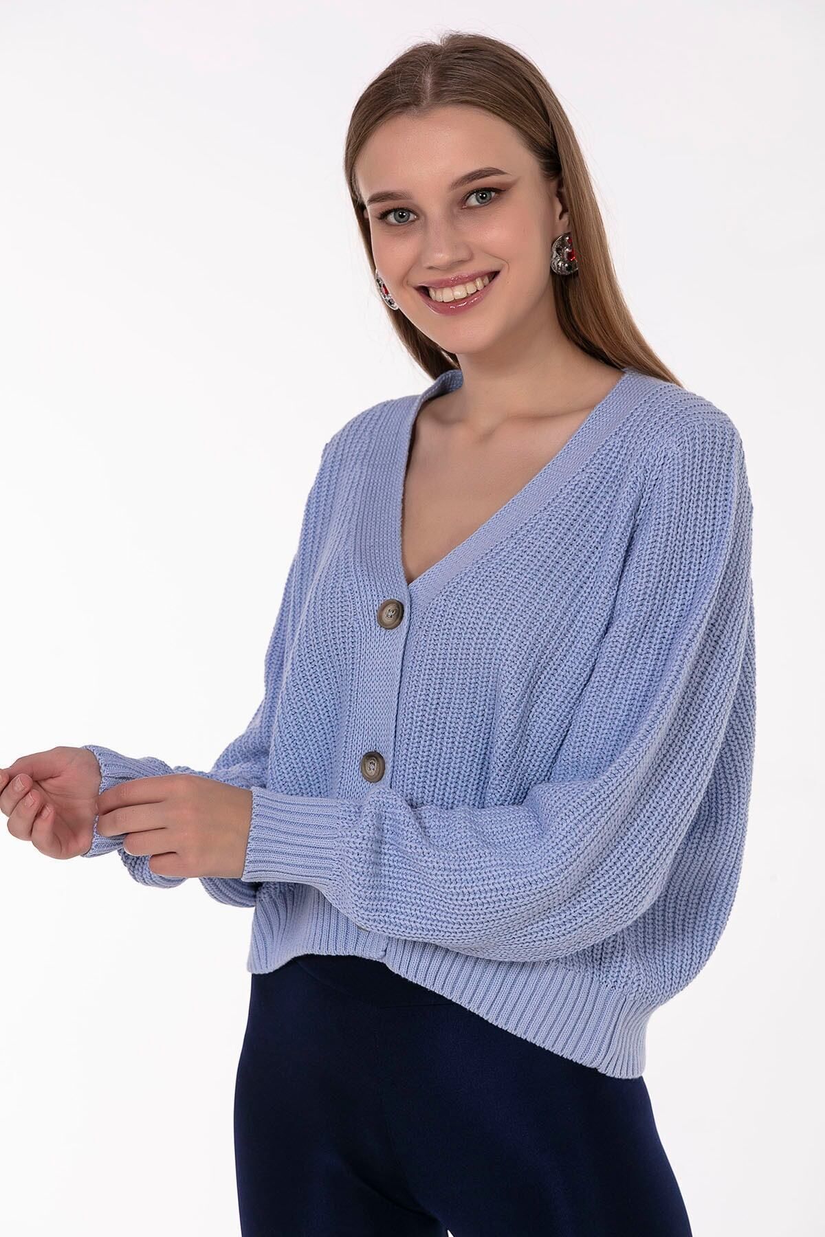 INFINITO FASHION-سترة تريكو نسائية 2101ıf 8817154 -1-4 3