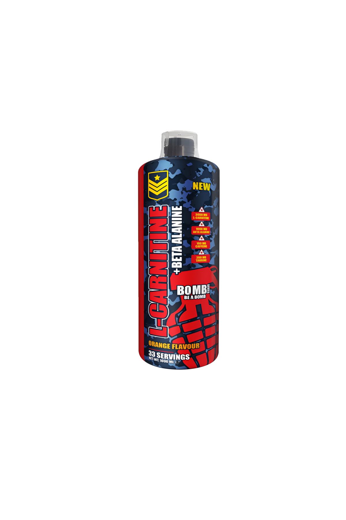 Bomb SERIES L-CARNITINE 1000 ML (PORTAKAL AROMALI)