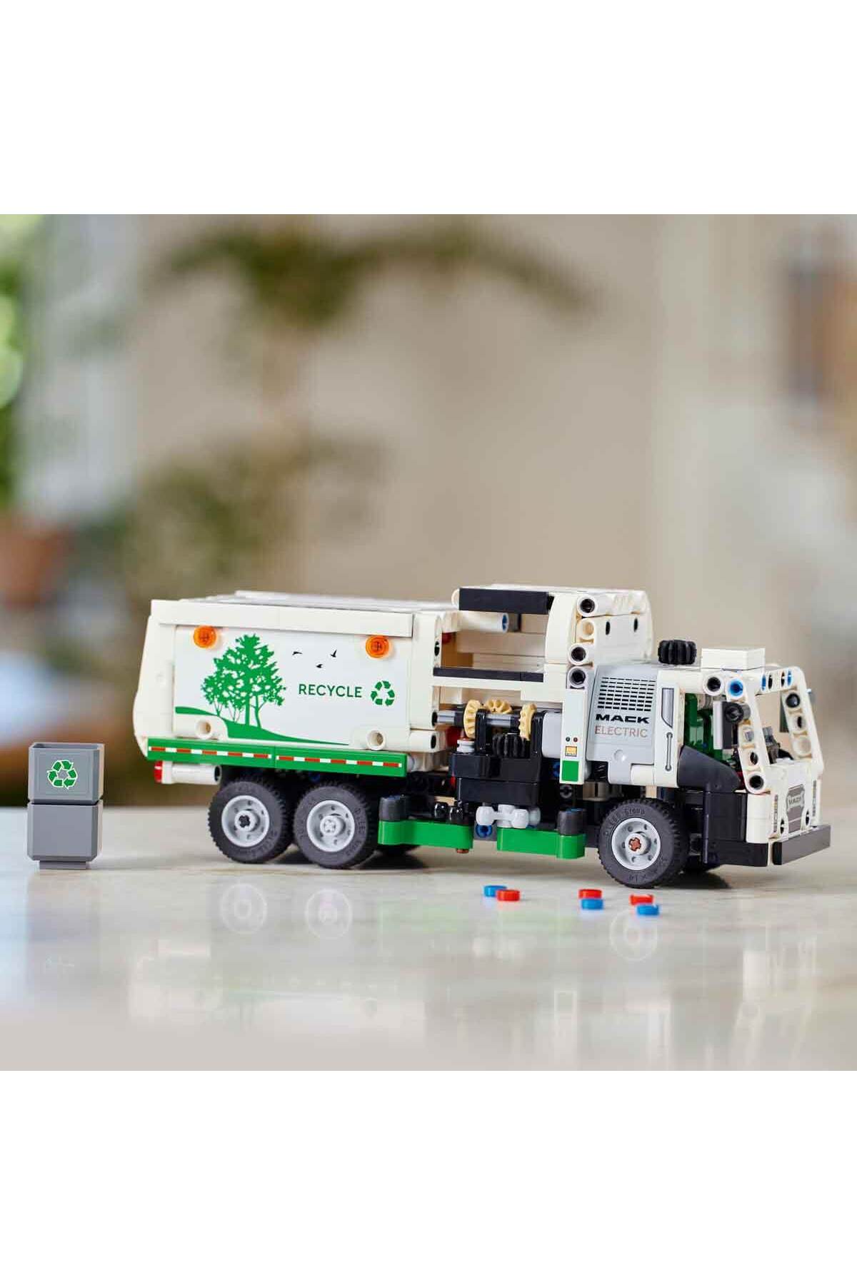 ® Technic Mack® LR کامیون حمل زباله برقی 42167 – برای کودکان ۸ سال به بالا دوباره عرضه شد
