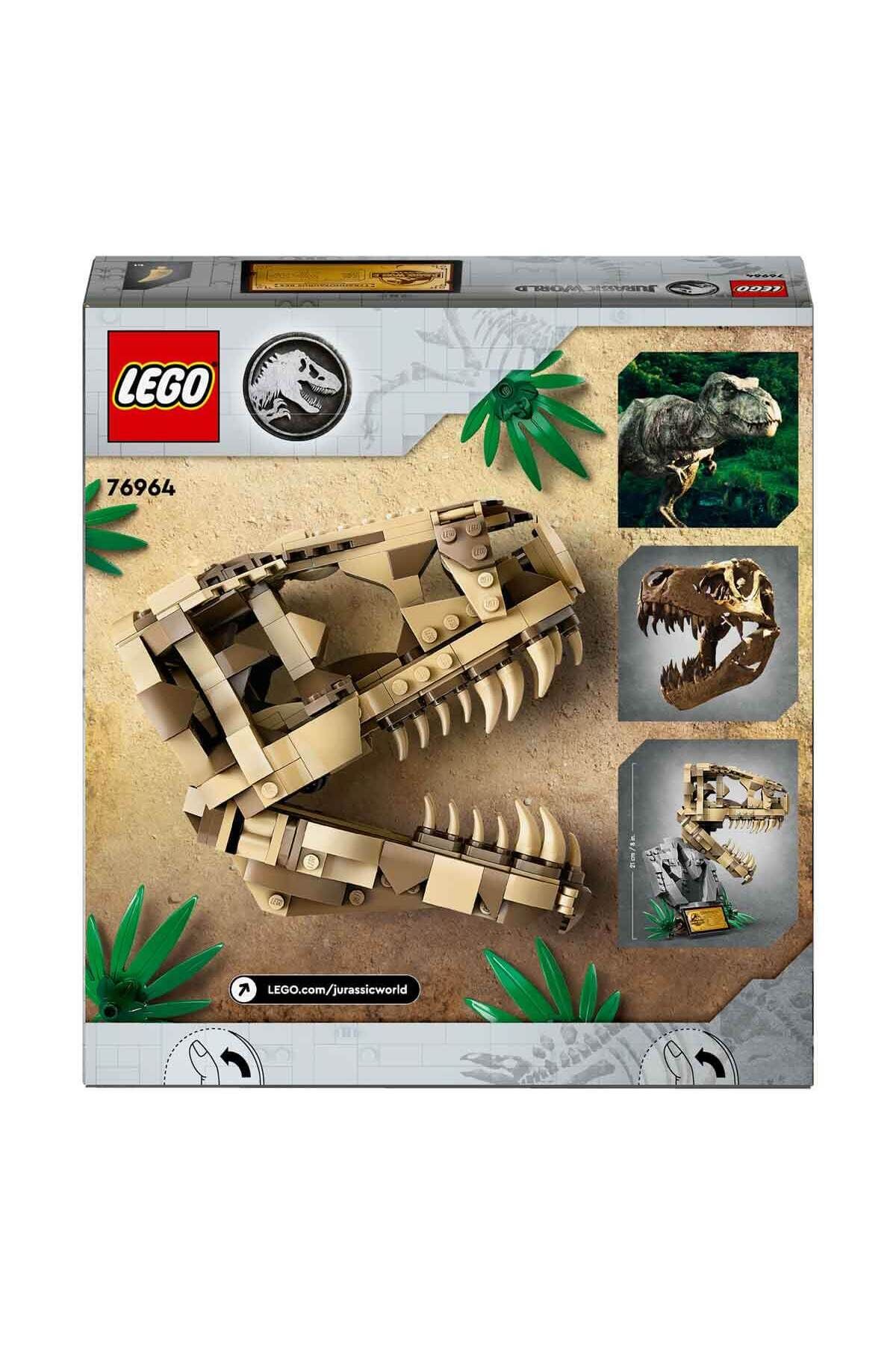 LEGO-Dinosaur Fossils: T. rex Skull 76964- for Kids Age 9 and up Ya 4