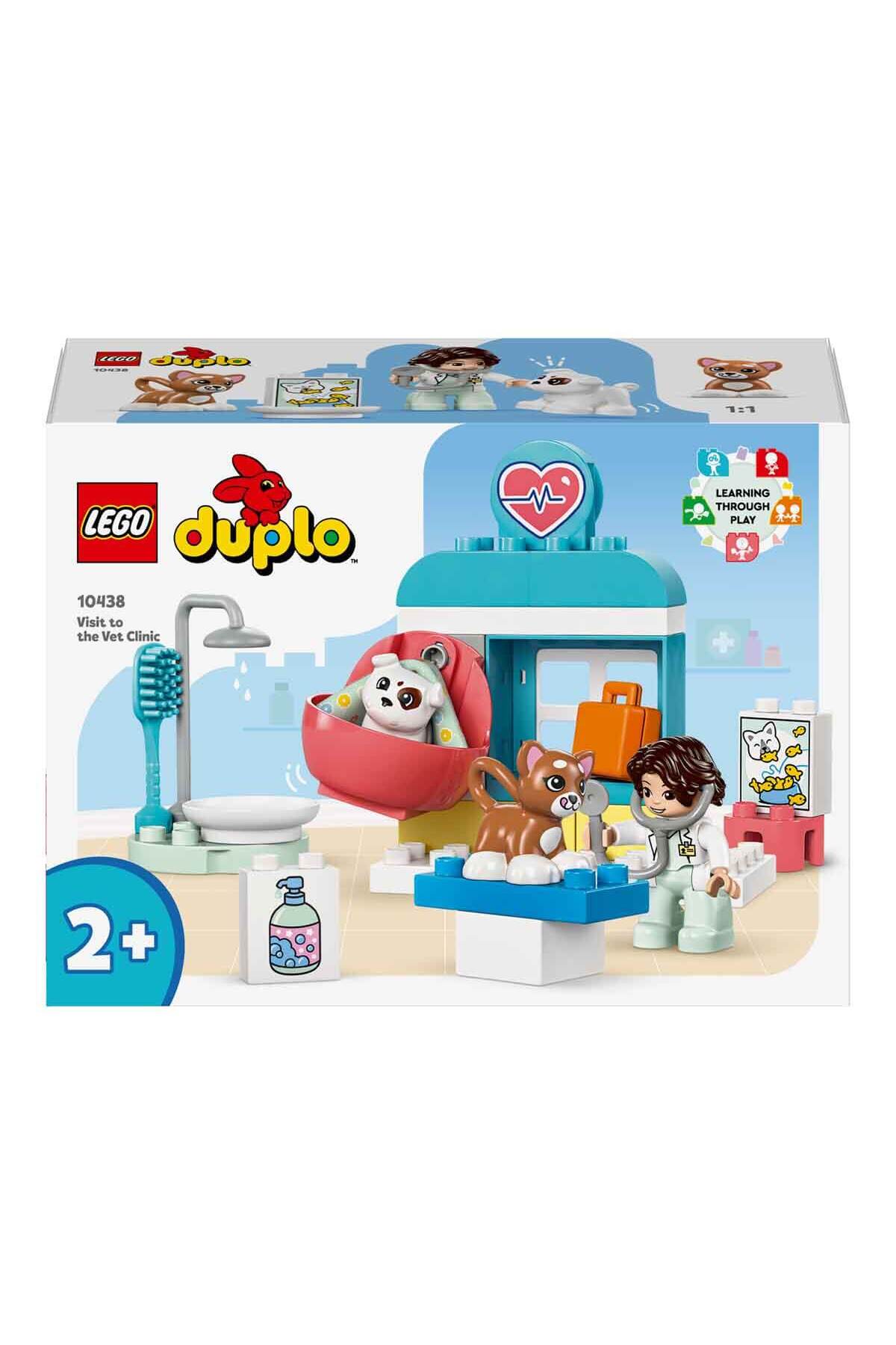 DUPLO® شهر – بازدید از کلینیک دامپزشکی 10438، مناسب برای کودکان ۲ ساله و بالاتر