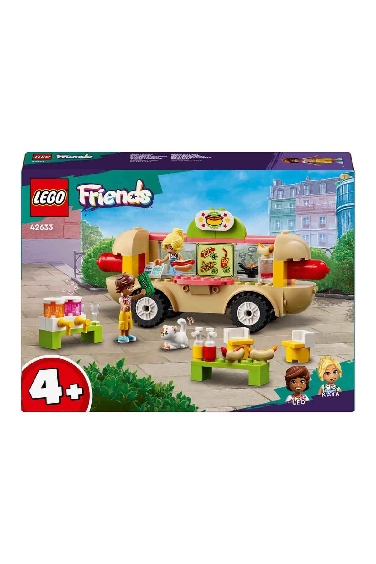 دکه هات‌داگ دوستان ۴۲۶۳۳ – شامل عروسک مینی برای کودکان ۴ سال به بالا