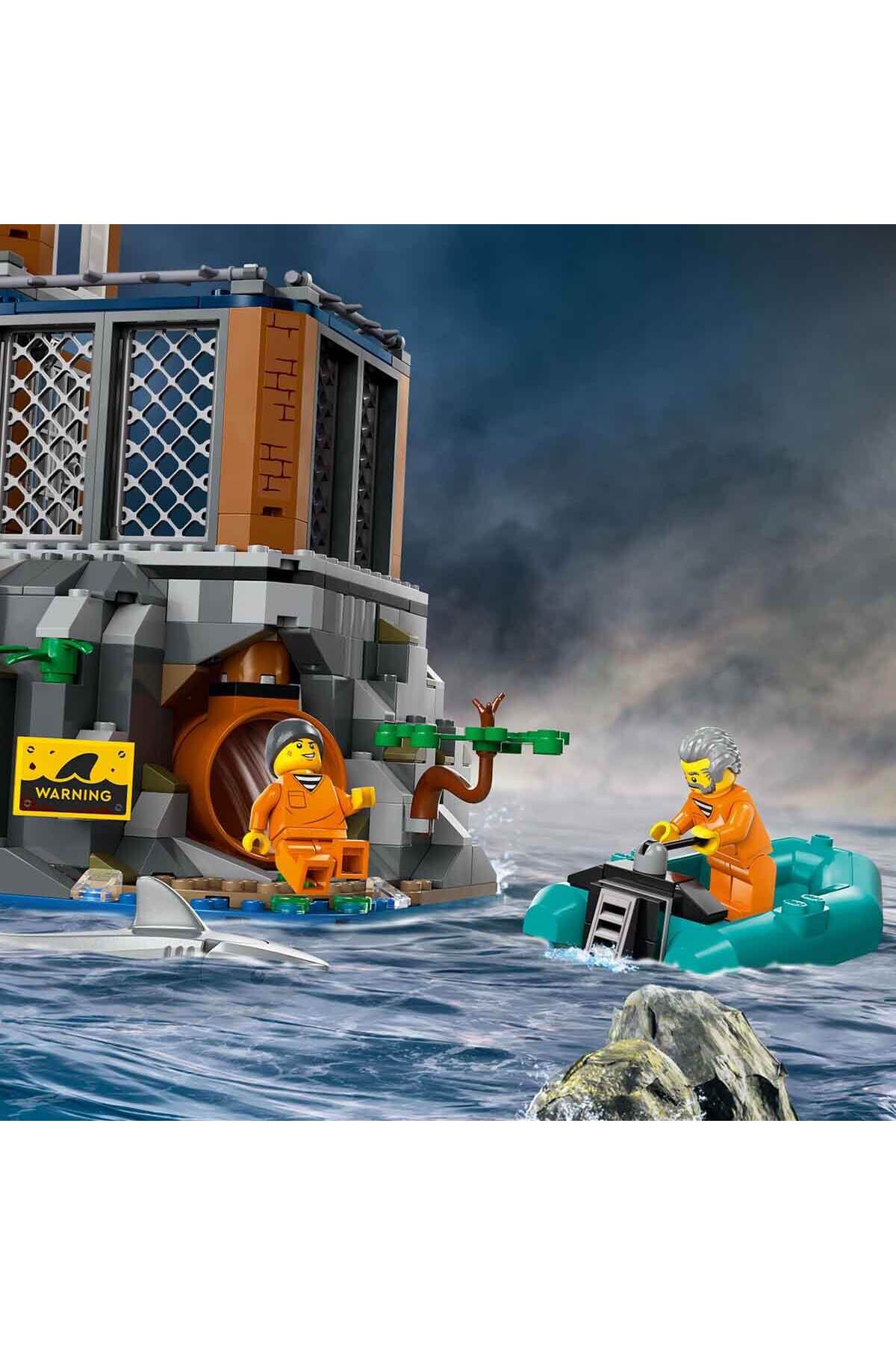 ® جزیره زندان پلیس شهری ۶۰۴۱۹ - هلیکوپتر پلیس خلاقانه برای کودکان ۷ سال و بالاتر