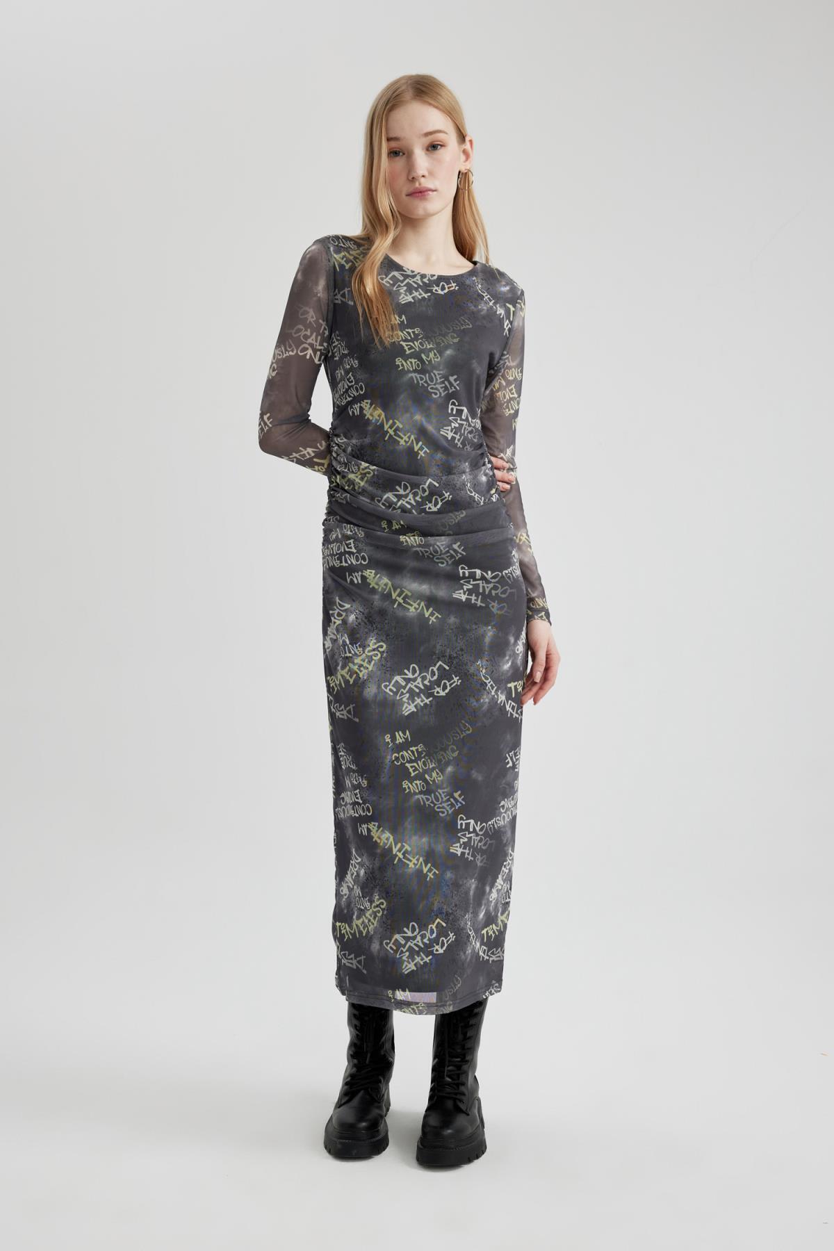 لباس زنانه دفاکتو | C1891AX24SP Defacto - Image 2