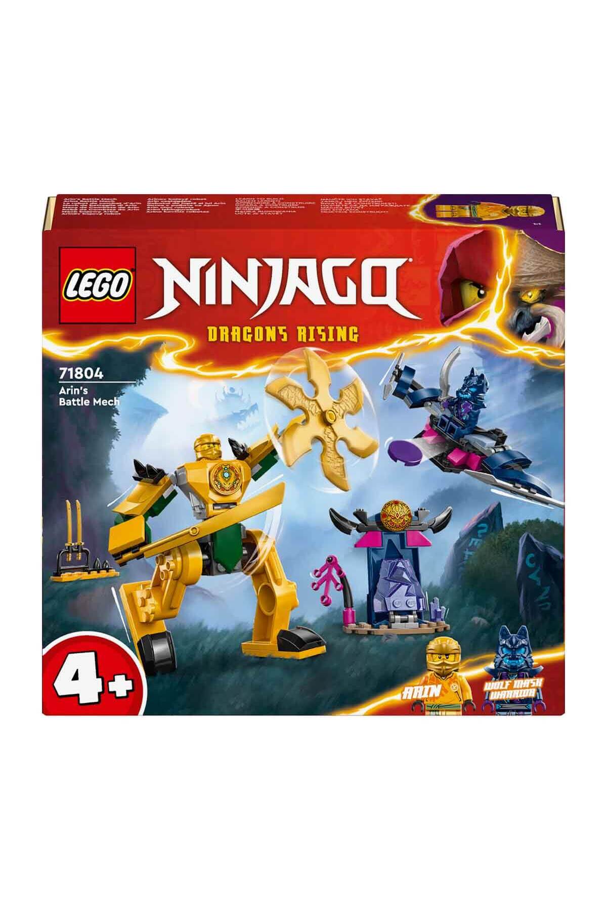 ® NINJAGO® ربات جنگی آرین 71804 – فیگور مینی آرین برای کودکان ۴ سال و بالاتر