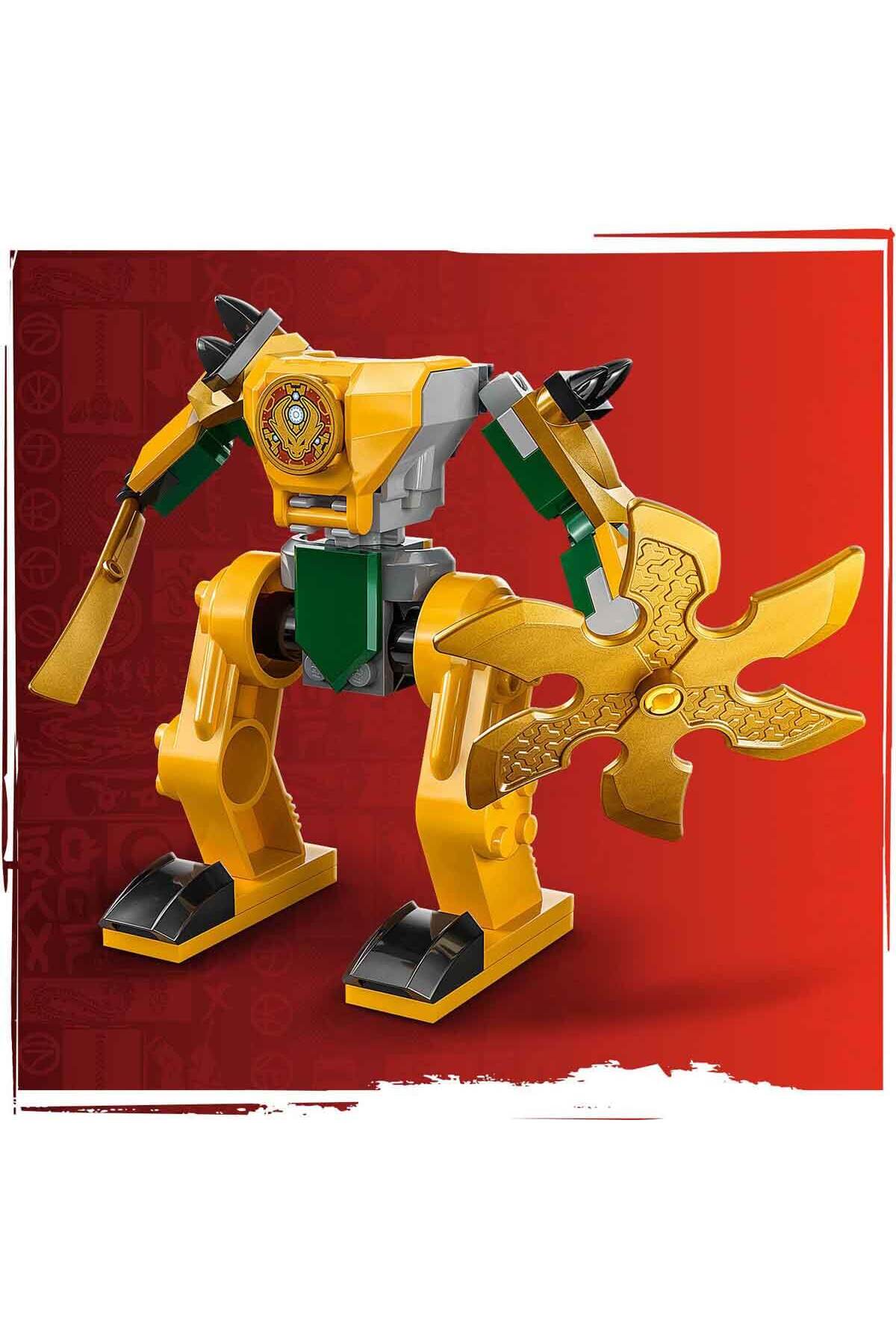 ® NINJAGO® ربات جنگی آرین 71804 – فیگور مینی آرین برای کودکان ۴ سال و بالاتر