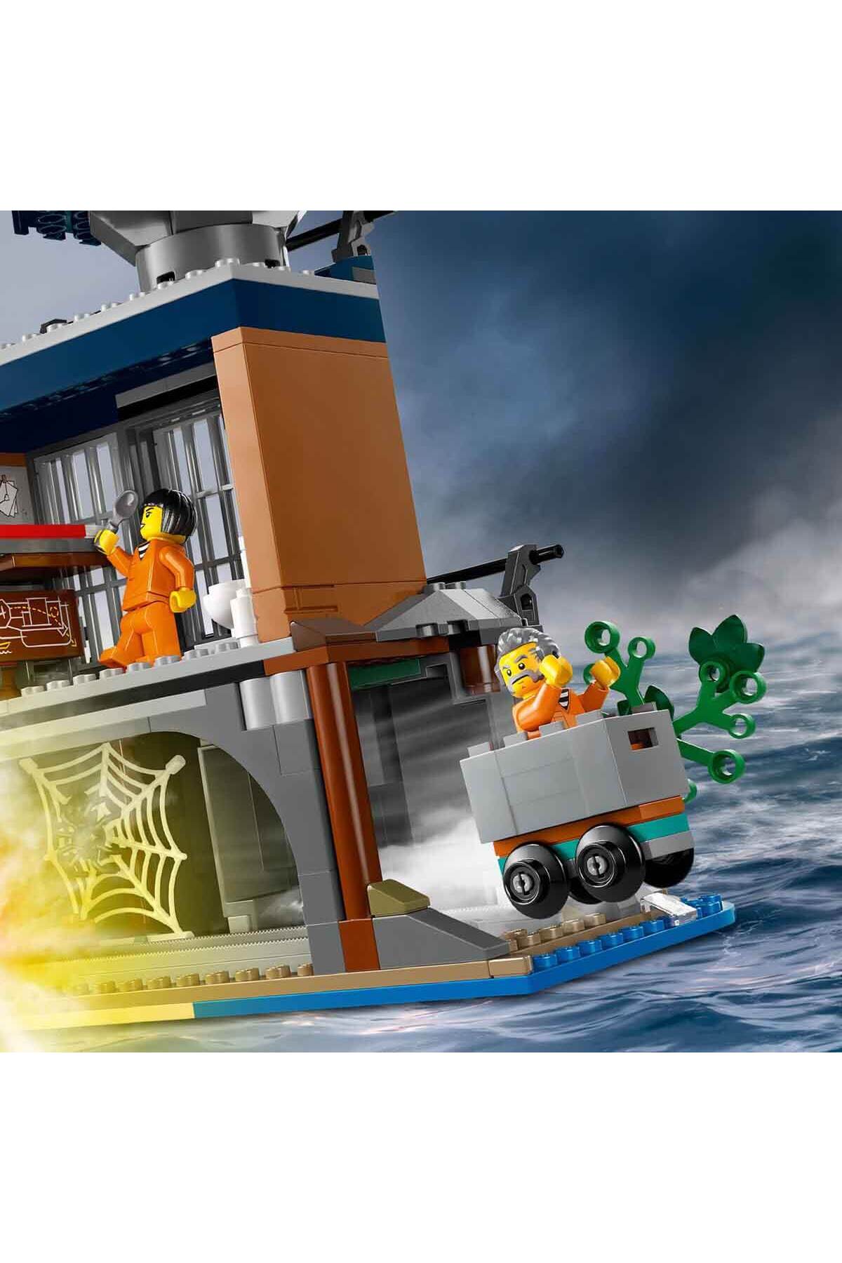 ® جزیره زندان پلیس شهری ۶۰۴۱۹ - هلیکوپتر پلیس خلاقانه برای کودکان ۷ سال و بالاتر