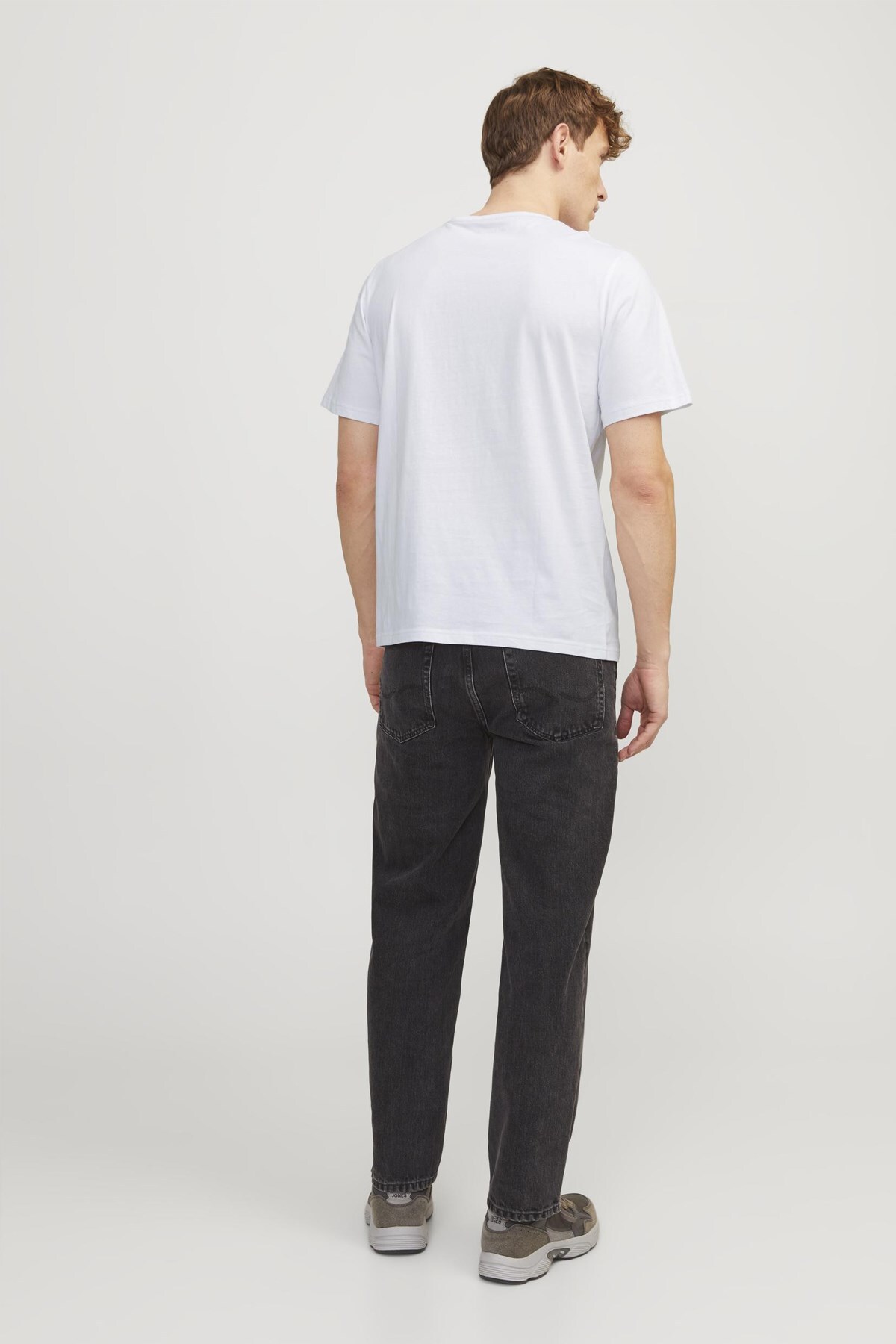 تیشرت مردانه سفید جک اند جونز | 12247972 اورجینال - تصویر 2