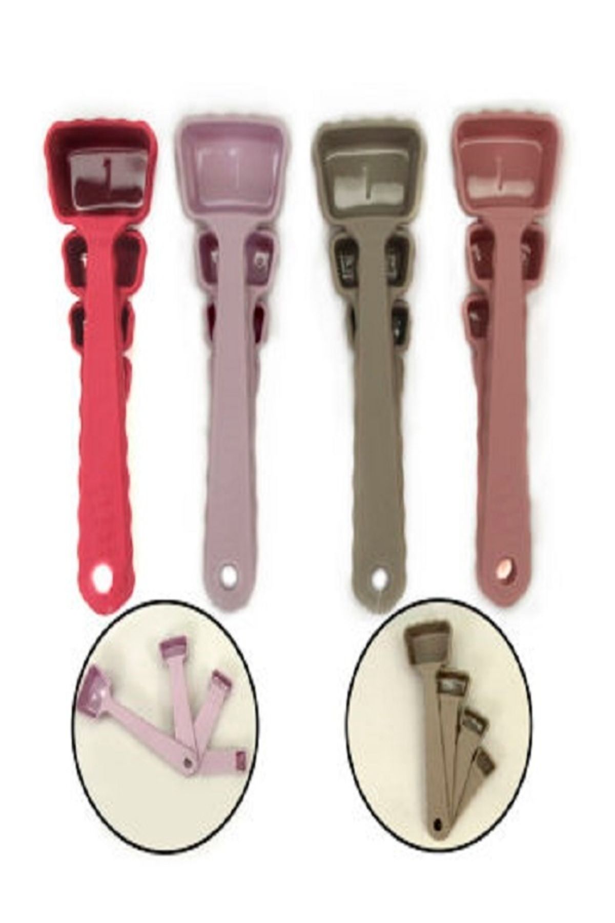 Kazanabil-Practical 4-Piece Scale Spoon Set 1