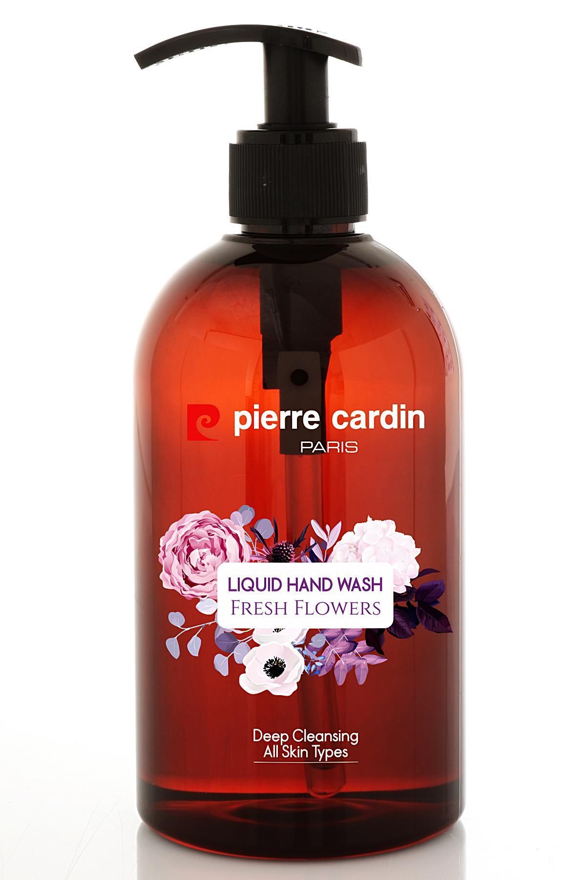 شستشوی دستی مایع 480 میلی لیتر – گل های تازه-صابون مایع-گل های تازه Pierre Cardin