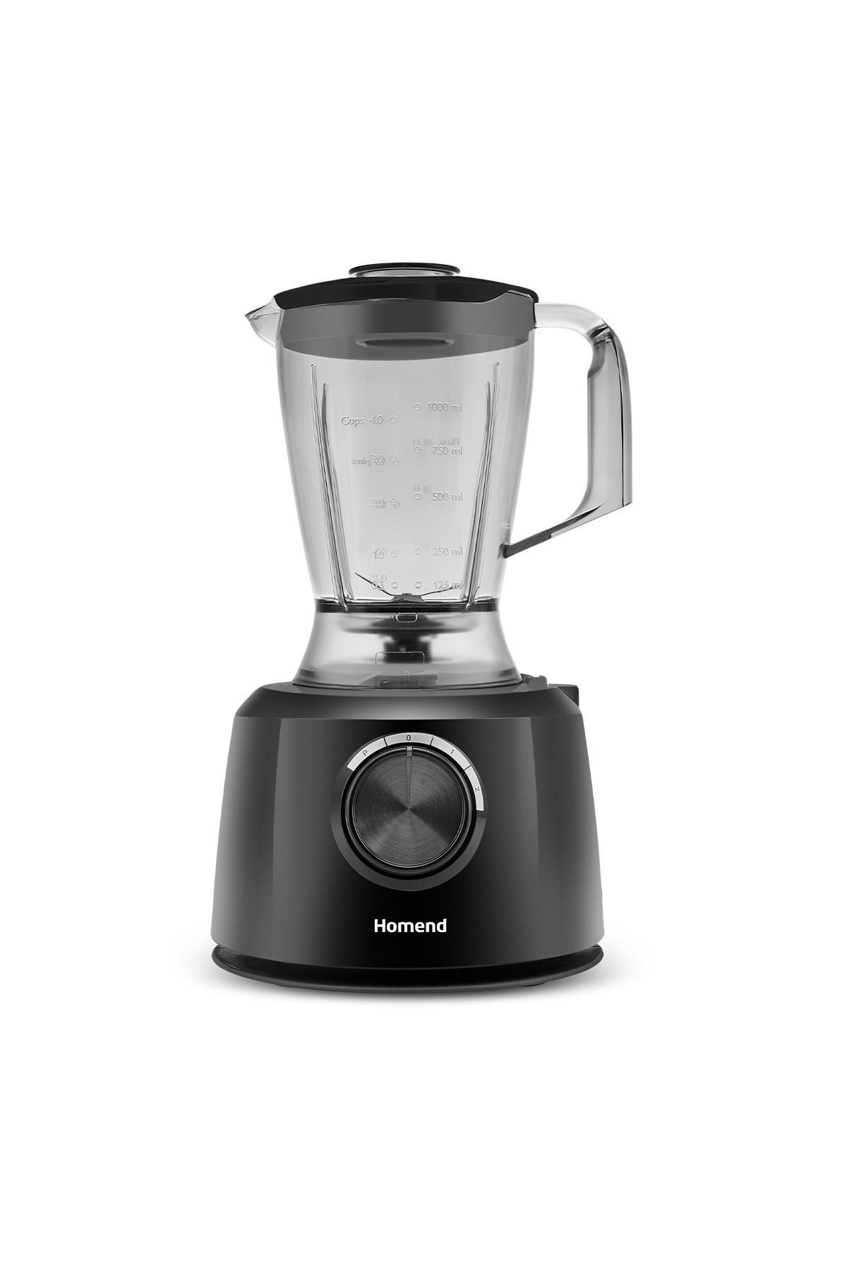 HOMEND-محضر طعام Functionall 2845h مع وعاء الخلاط باللون الأسود 3