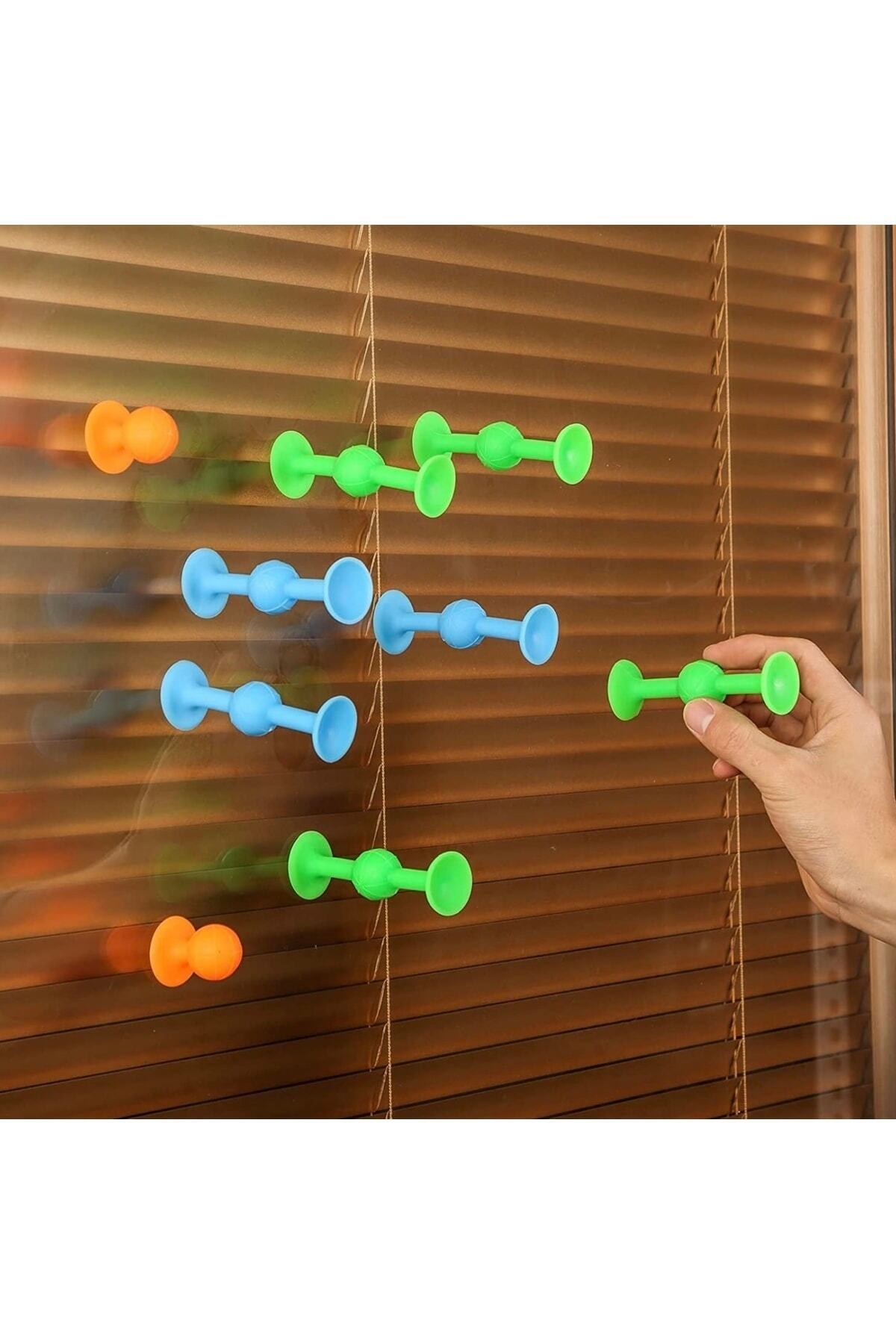 اسکوئیگز: اسباب‌بازی آموزشی حسی فیدجت، بلوک‌های ساختنی ۲۵ تکه مولکول وکیوم