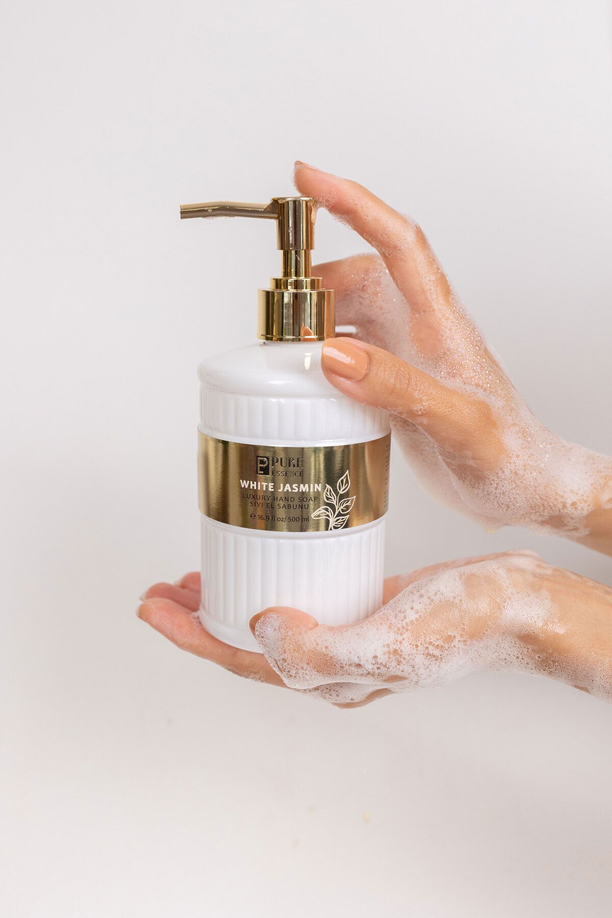 PE PURE ESSENCE Pure Essence White Jasmin Vegan Liquid Hand Soap 500ml Trendyol