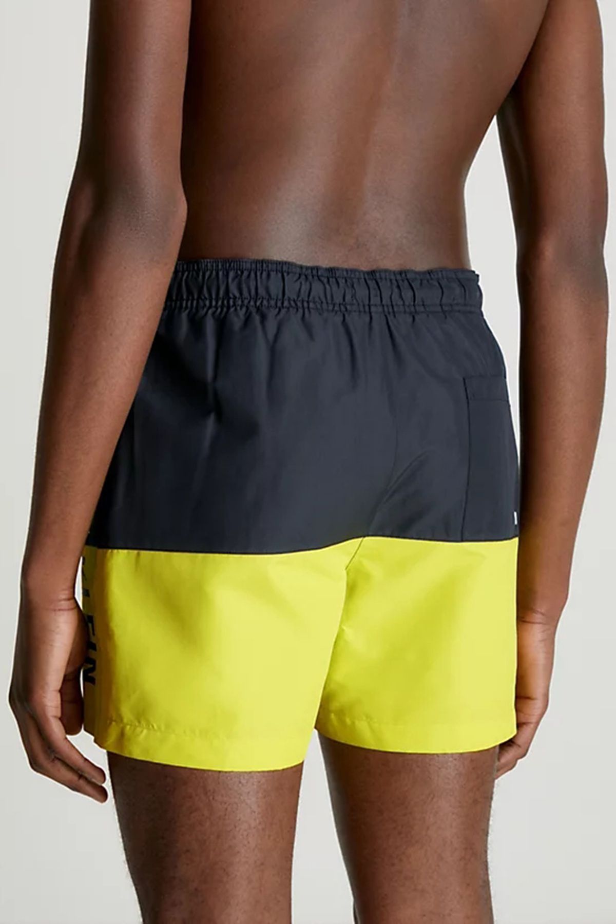 Calvin klein deals swim shorts yellow