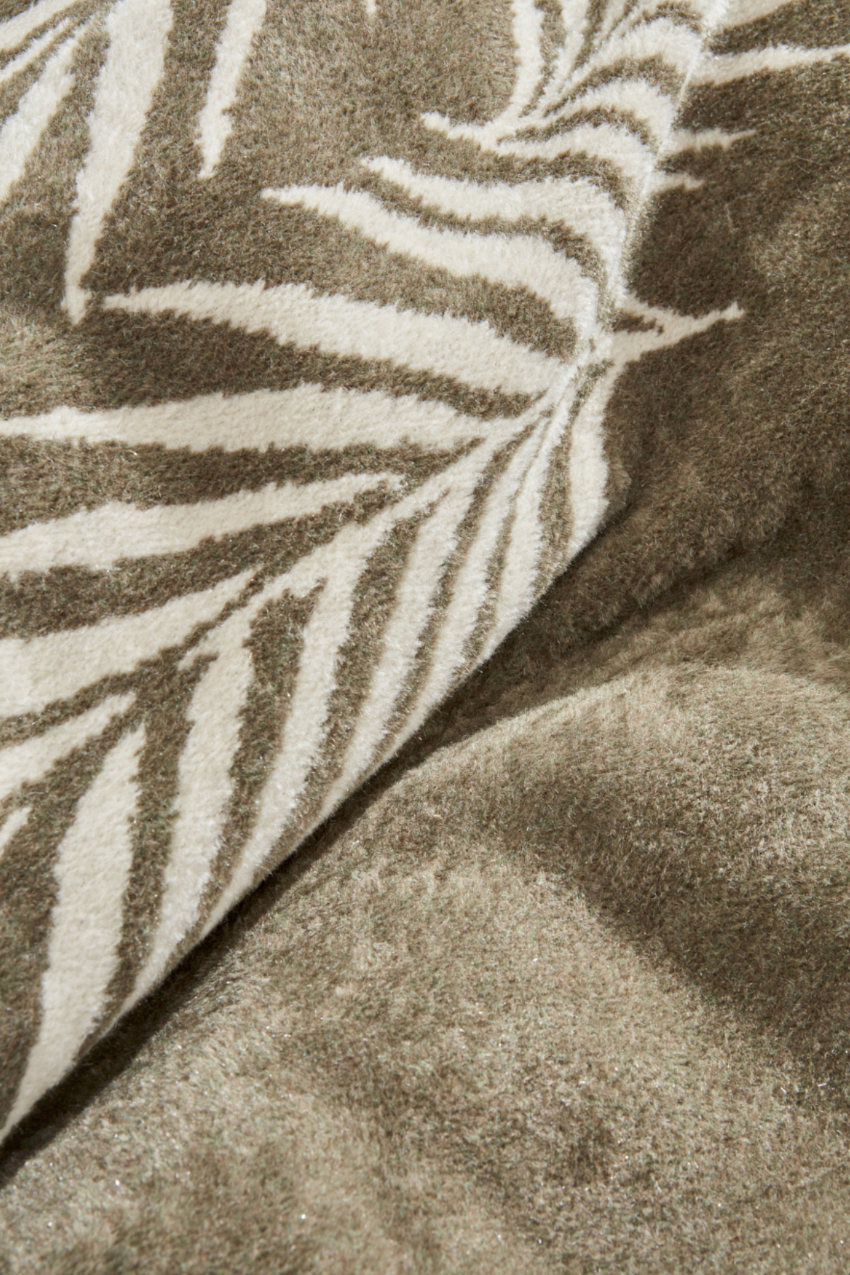 Karaca Home-Leaf Single Cotton Blanket 4